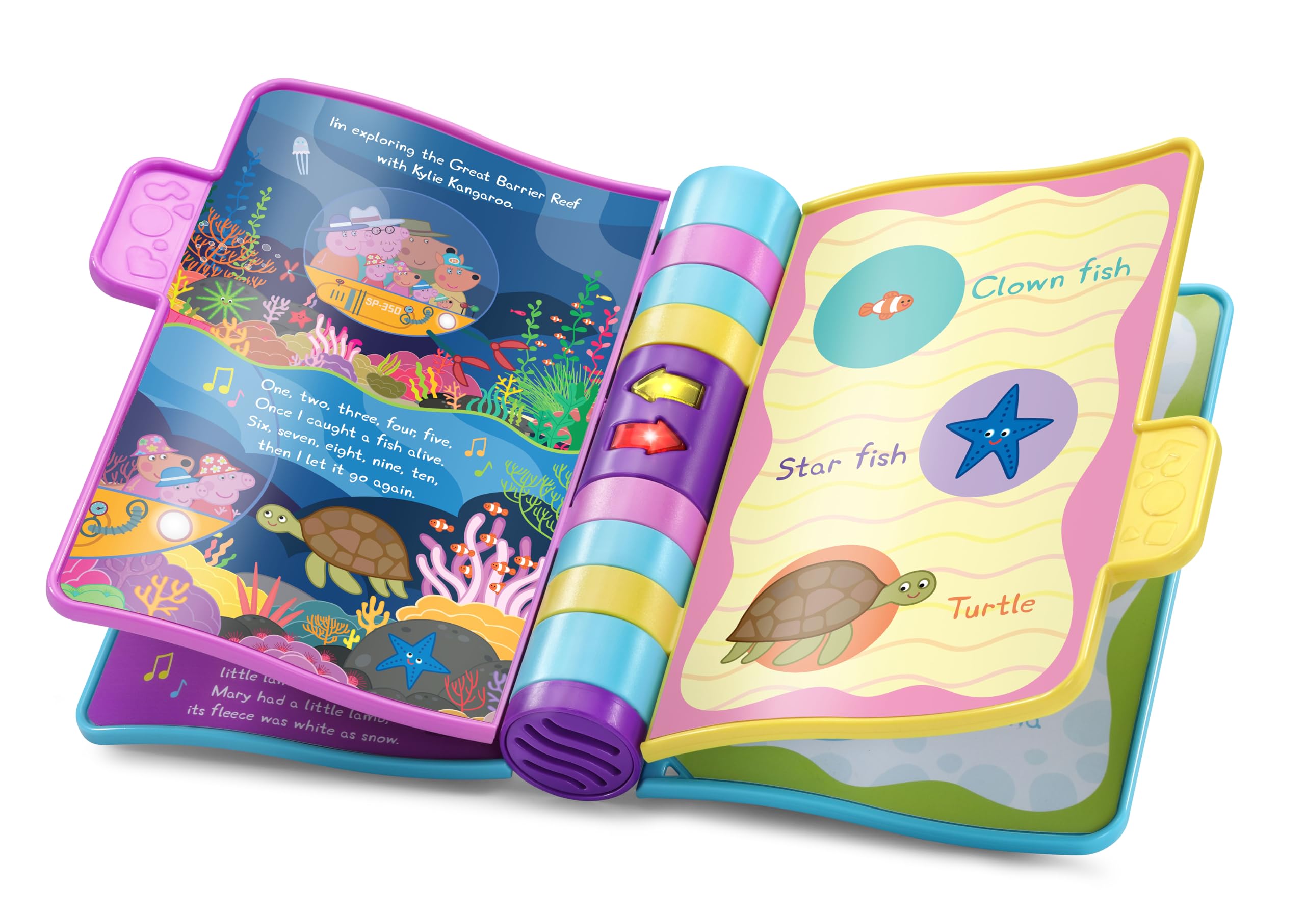 VTech Peppa Pig: Peppa's Nursery Rhymes Book - Interactive Electronic Learning Toy for Ages 9-36 Months 3