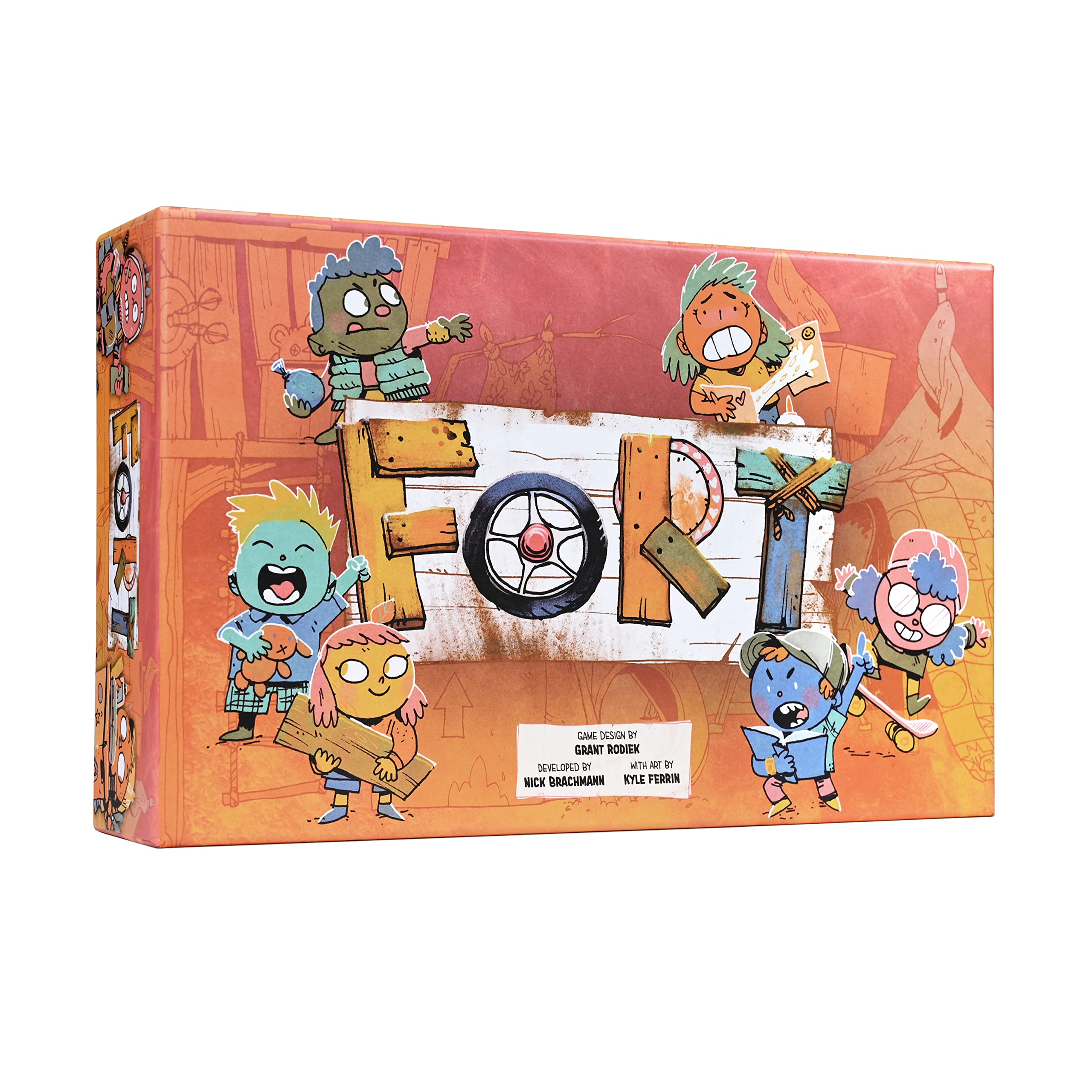 Leder Games Fort Board Game | Ages 10+ | 2-4 Players | 20-40 Min Playtime