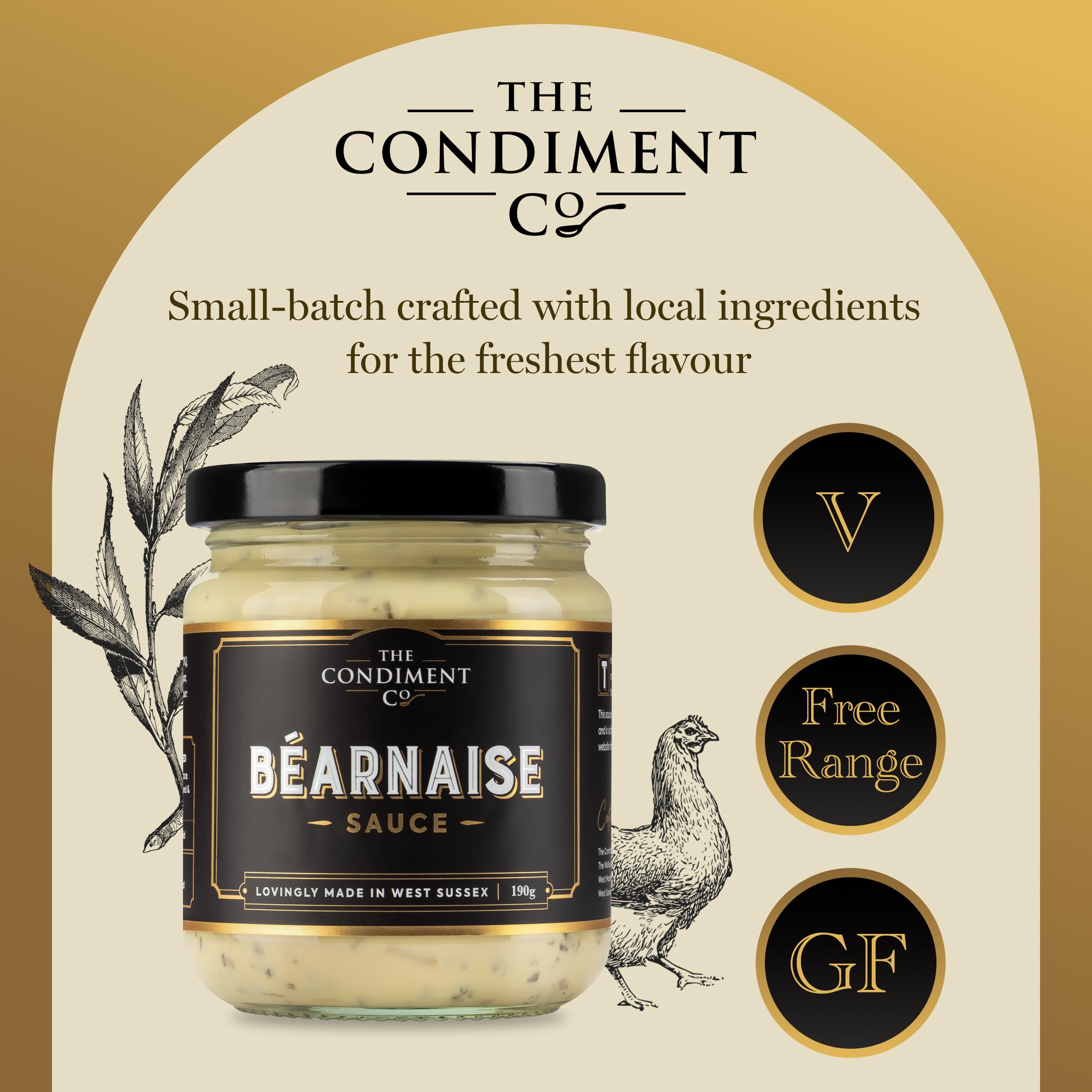 The Condiment Company - Sauce Béarnaise 190g