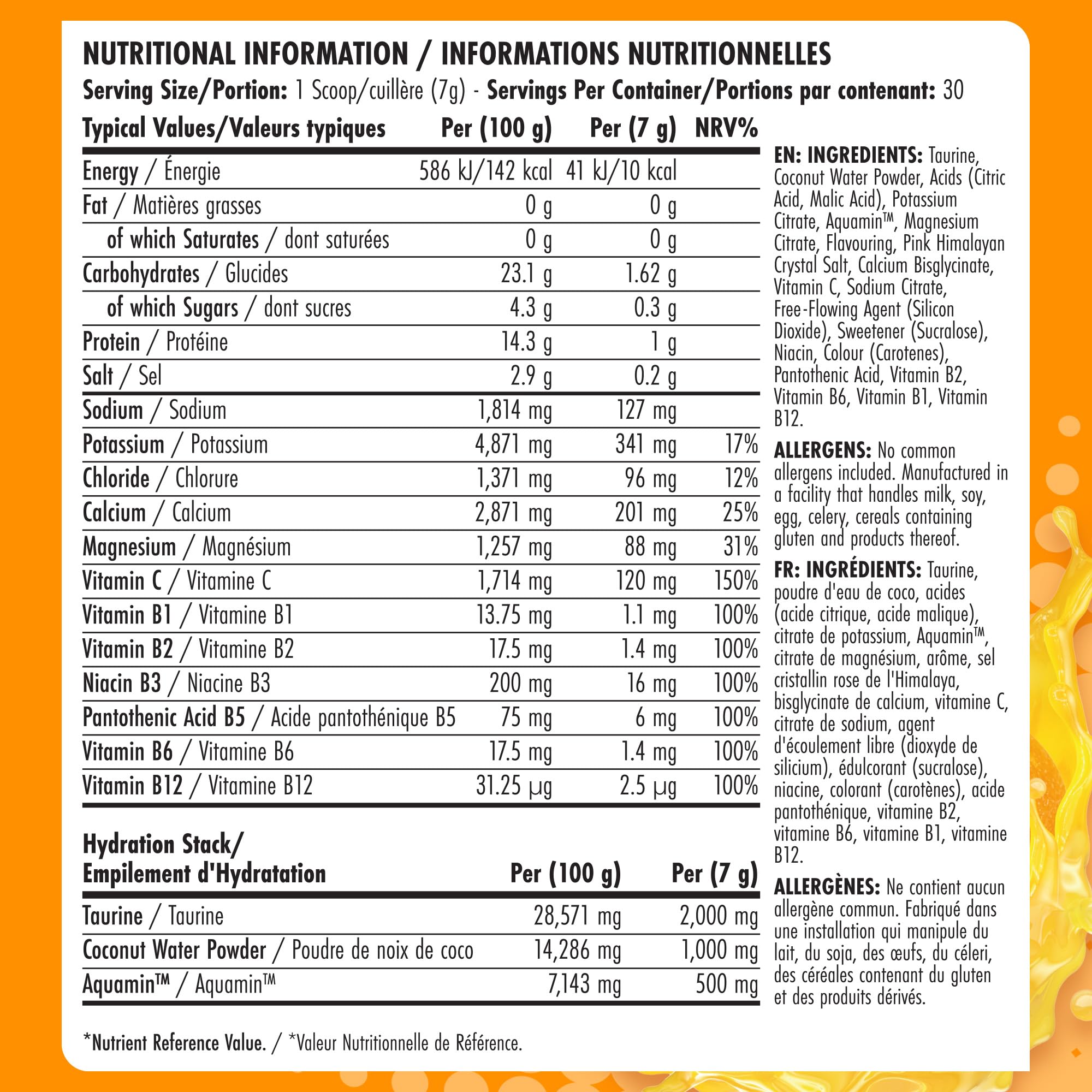 Applied Nutrition BodyFuel Hydration Electrolyte & Vitamin Powder - 30 Servings | Vegan & Halal Certified 6