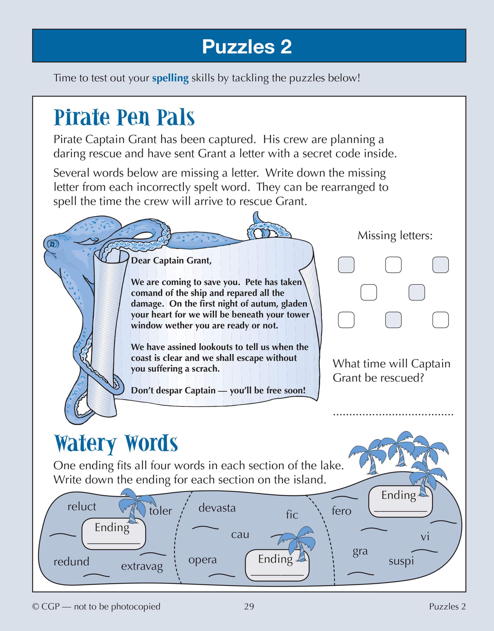 CGP 11+ GL 10-Minute Tests: English SPaG | Ages 10-11 | Includes Online Edition 5