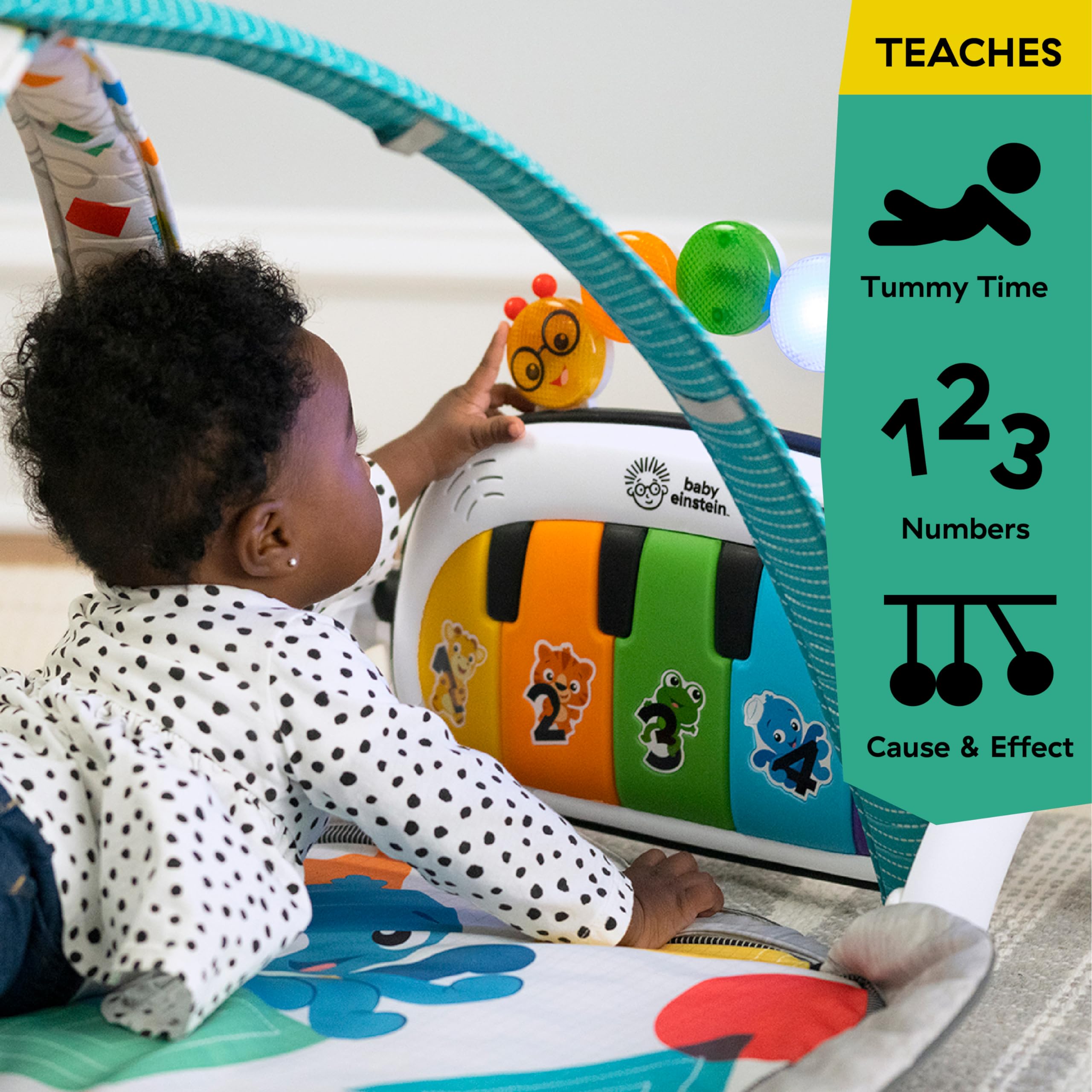 Baby Einstein - 4-in-1 Kickin' Tunes Music and Language Discovery Play Gym 7