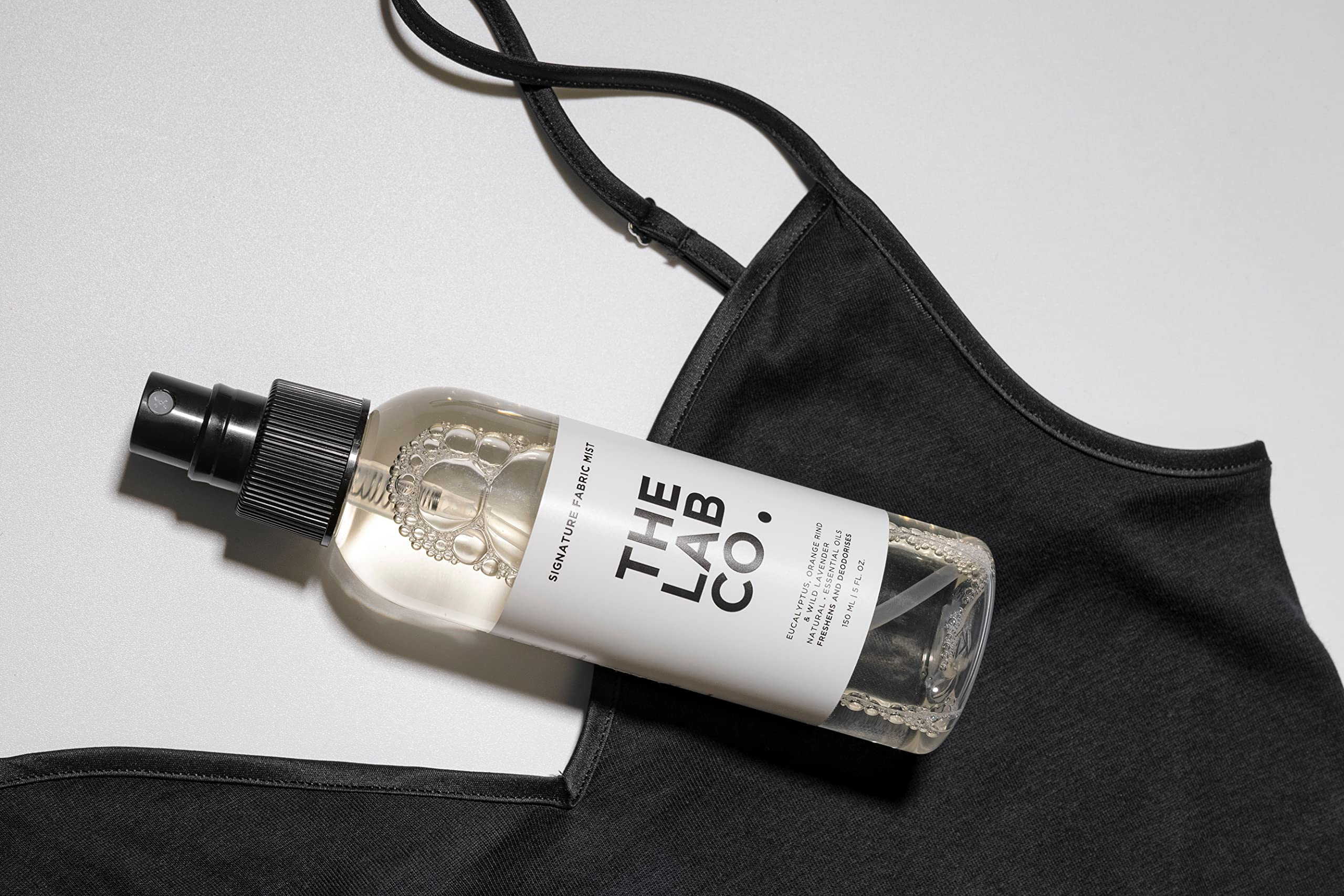 The Lab Co. Signature Laundry Mist Spray - Lavender & Orange Scent | 150 ml | Vegan & Cruelty-Free