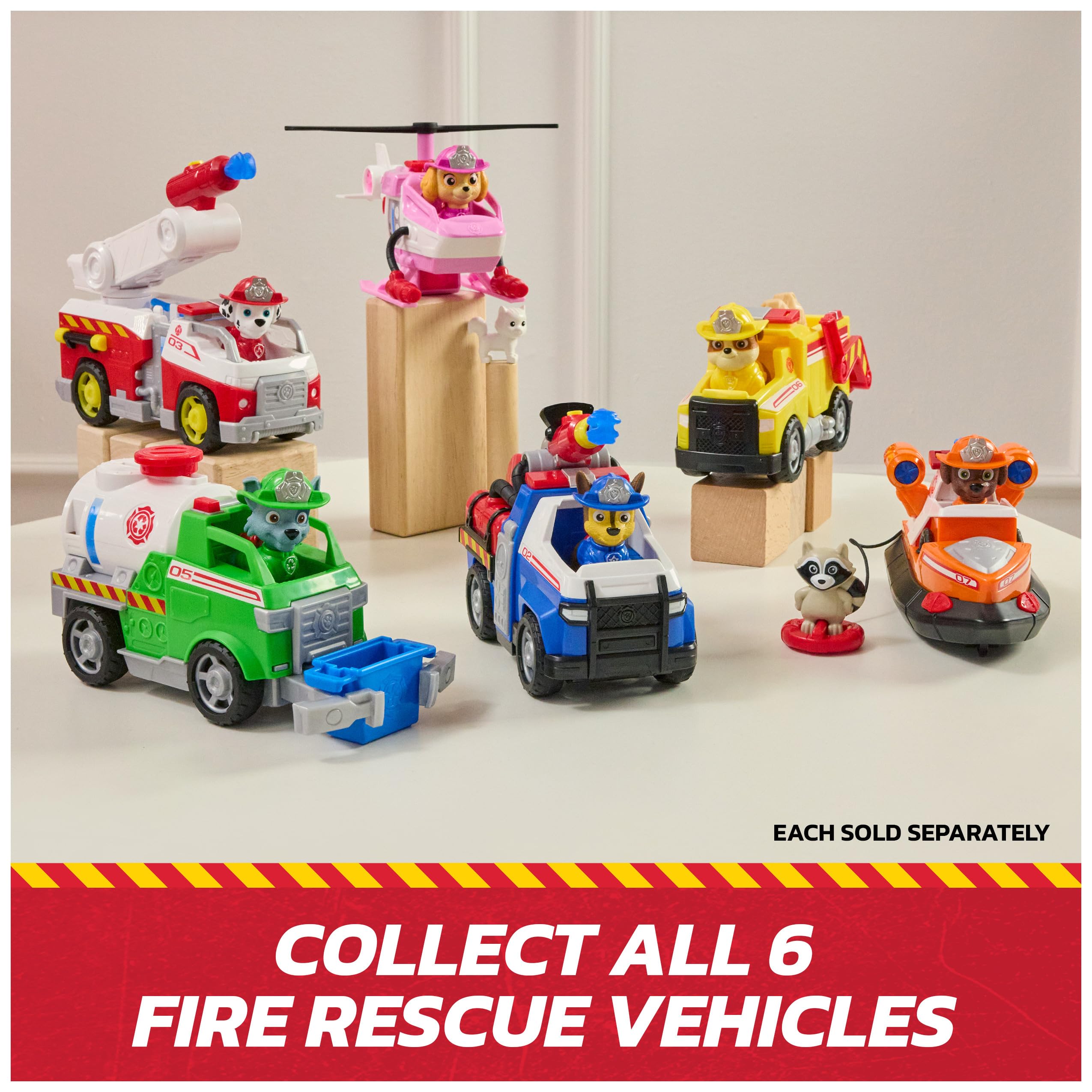 Paw Patrol Rocky Rescue Fire Tanker - 20.3 cm Vehicle with 5 cm Rocky Figure | Ages 3-9 7