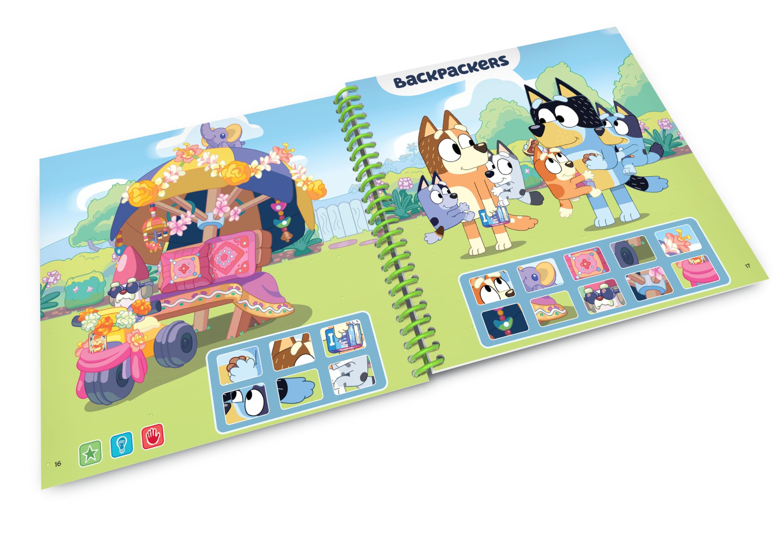 LeapFrog LeapStart Bluey Fun and Games Learning System Book | Ages 2-5 | 15+ Activities 3