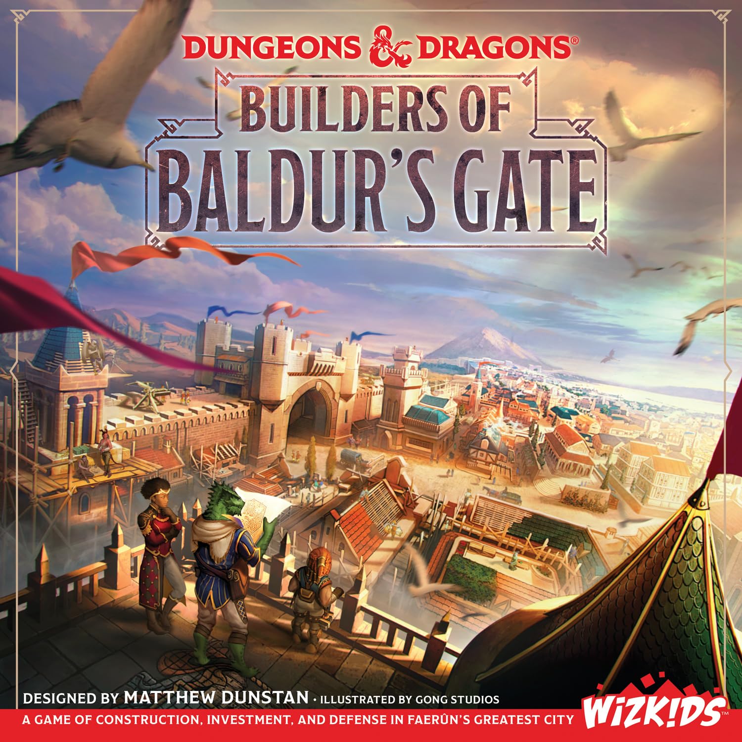 WizKids Dungeons & Dragons: Builders of Baldur's Gate Board Game | 2-5 Players | 90 Min | Ages 14+ 7