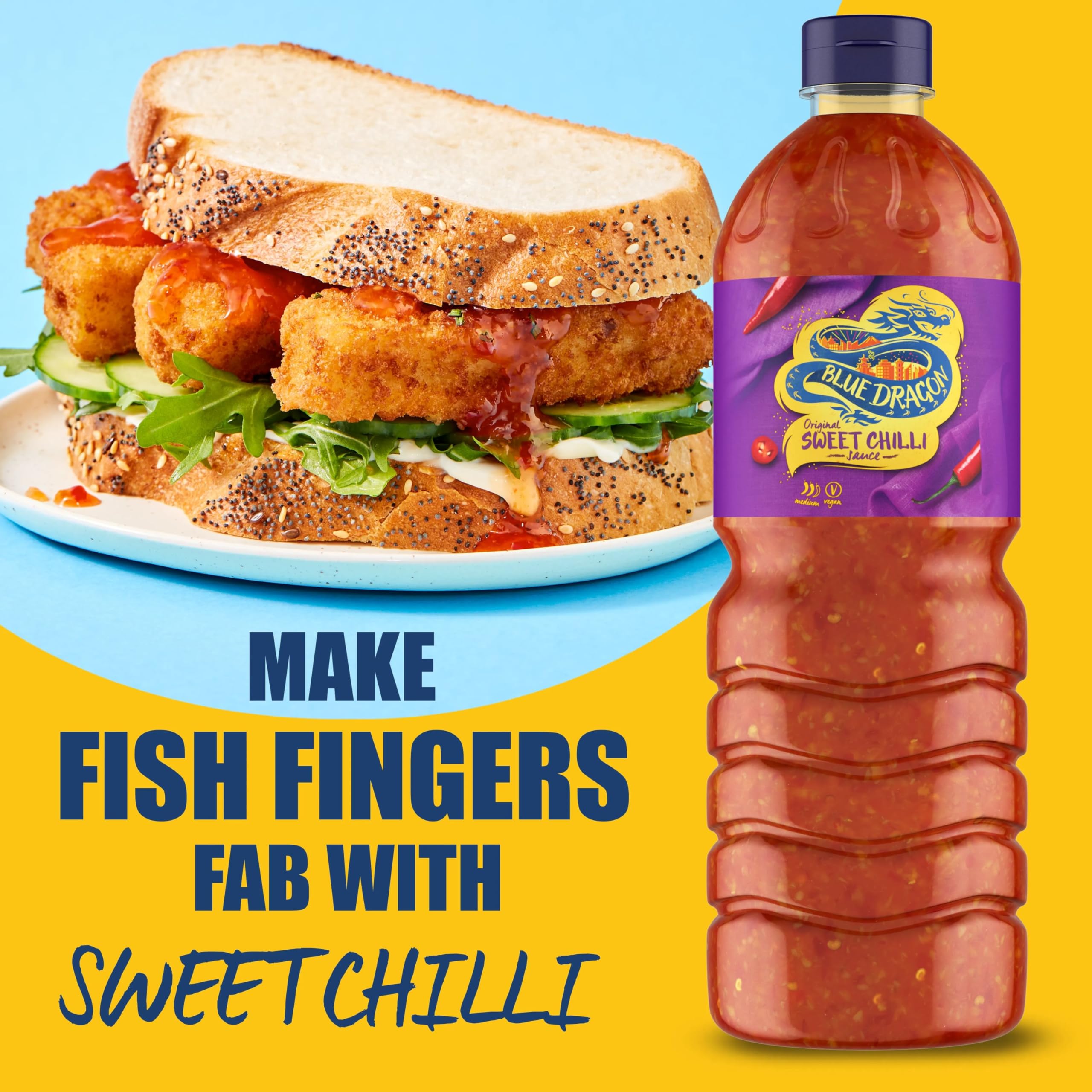 Blue Dragon Original Sweet Chilli Dipping Sauce - 1 Litre Bottle | Authentic Thai Recipe 4