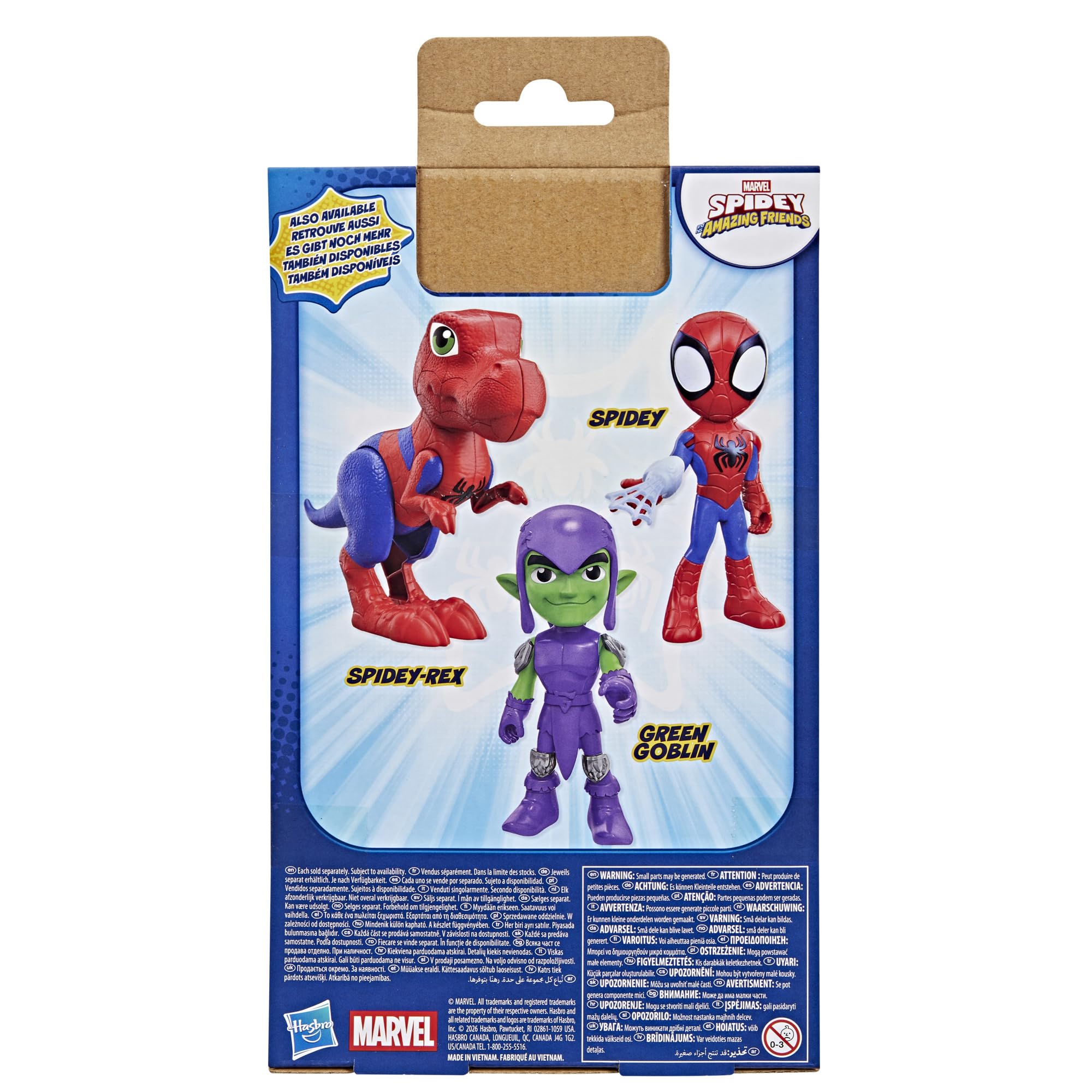 SPIDEY AND HIS AMAZING FRIENDS Green Goblin Supersized Action Figure | 9-Inch Scale | Ages 3+ 4