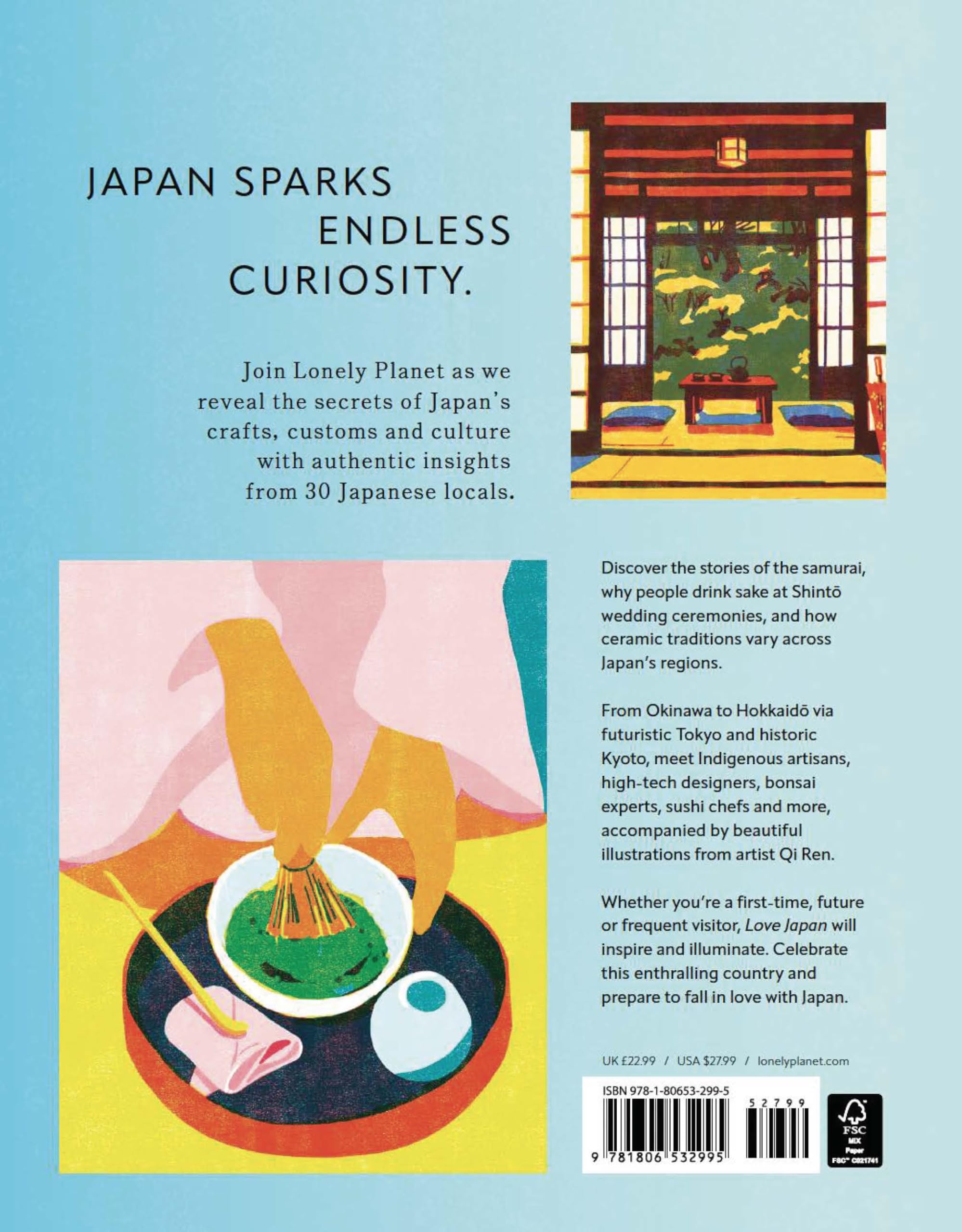 Lonely Planet Love Japan: Explore Japanese Culture, Customs & Traditions | 70 Topics & 25 Interviews | Hardcover