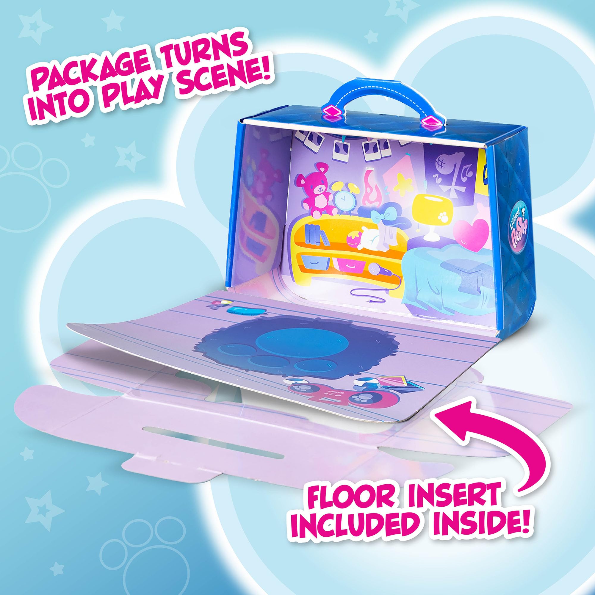 Littlest Pet Shop Preppy Deer Toy Figure - Series 5 Collectible Bobblehead with 9 Accessories | Ages 4+ 3