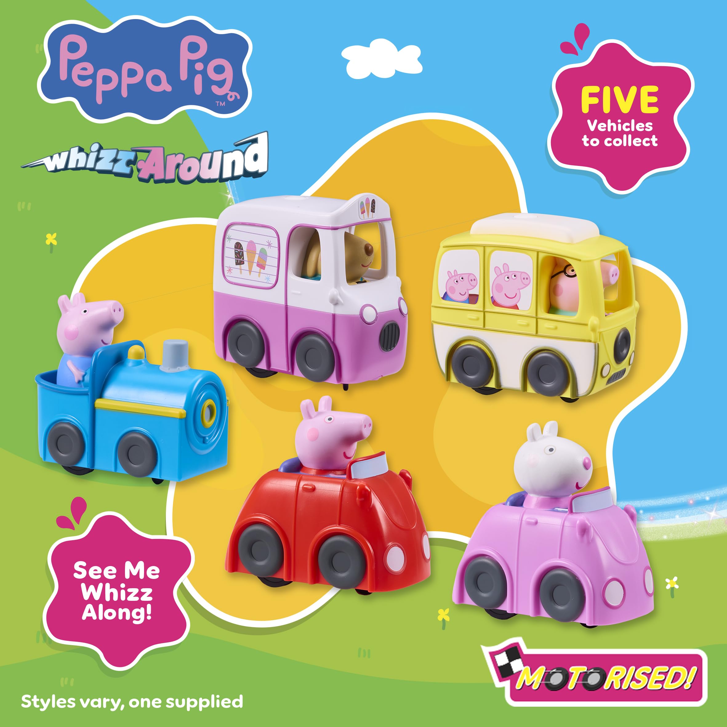 Peppa Pig Whizz Around Little Ice Cream Van - Motorised Vehicle for Toddlers 3