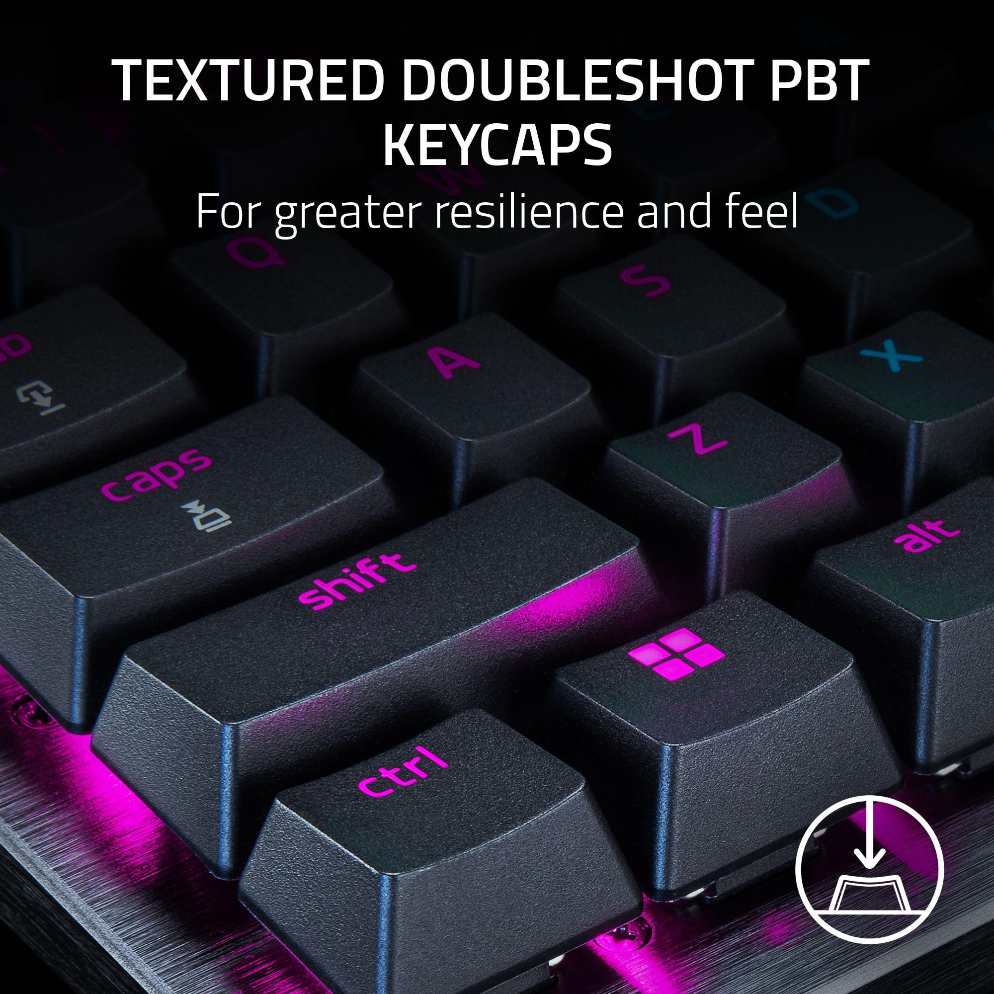 Razer Huntsman V3 Pro TKL Gaming Keyboard - Analog Optical Switches | Rapid Trigger | UK Layout 8
