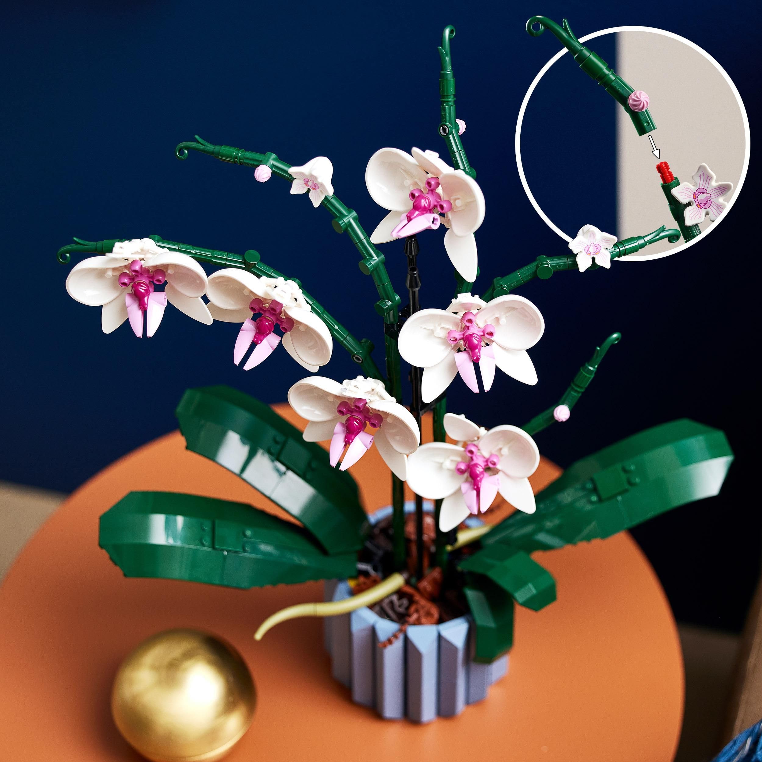 LEGO 10311 Icons Orchid Artificial Plant Building Set | 608 Pieces | Age 18+ 3