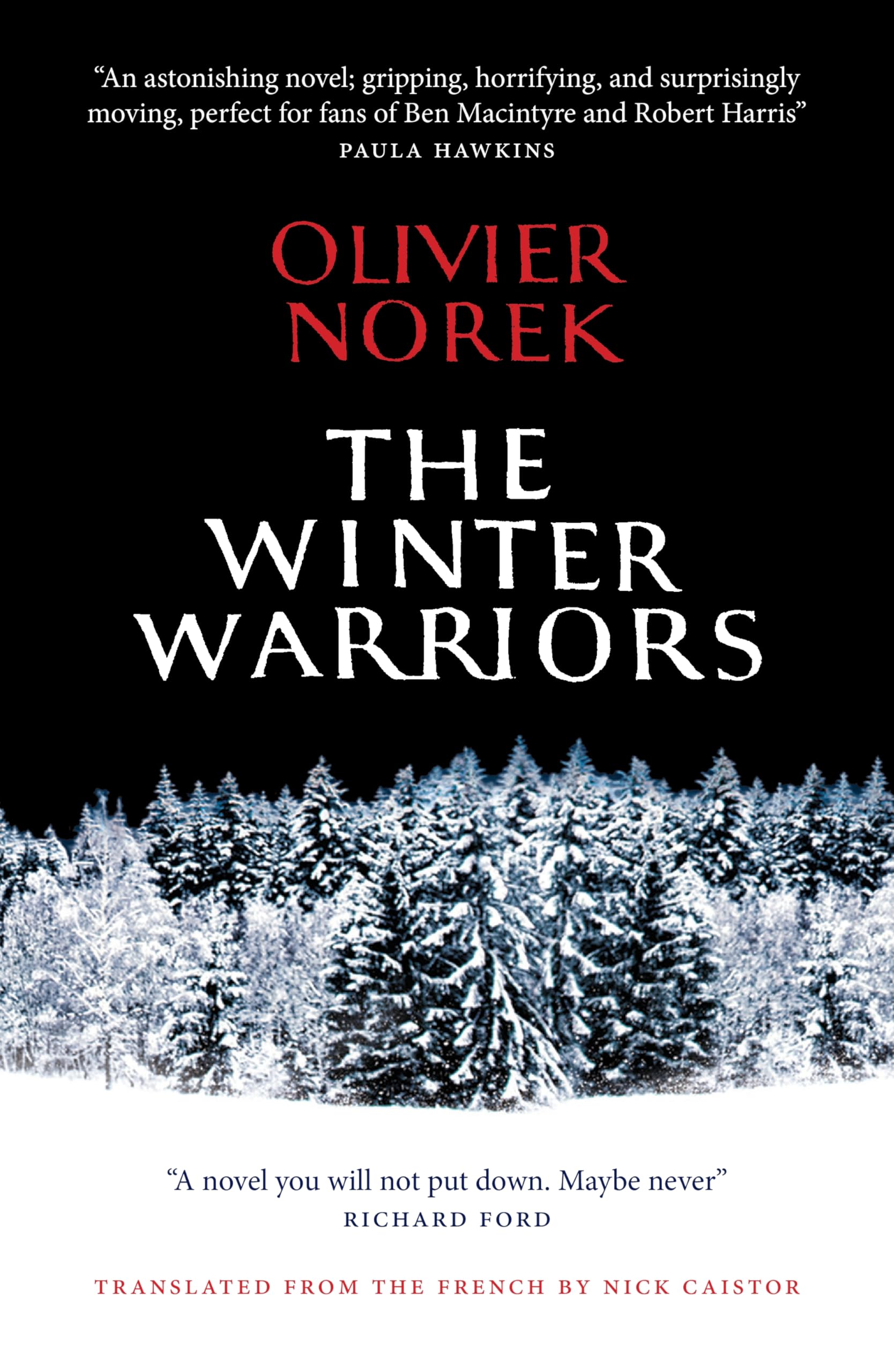 Open Borders Press The Winter Warriors Thriller Paperback | Olivier Norek | 352 Pages