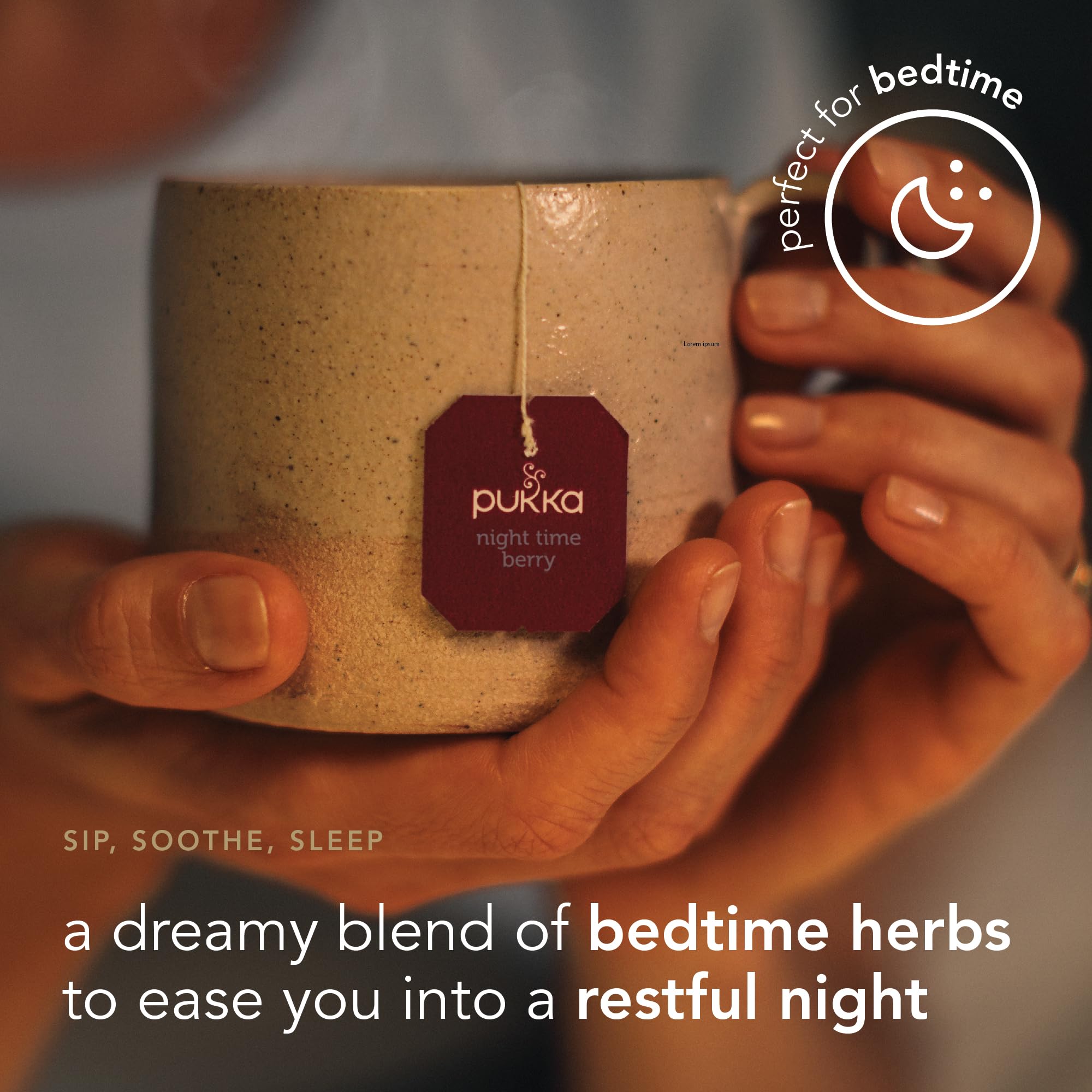 Pukka Herbs Night Time Berry Organic Herbal Sleep Tea - 20 Count Teabags | Caffeine-Free 3