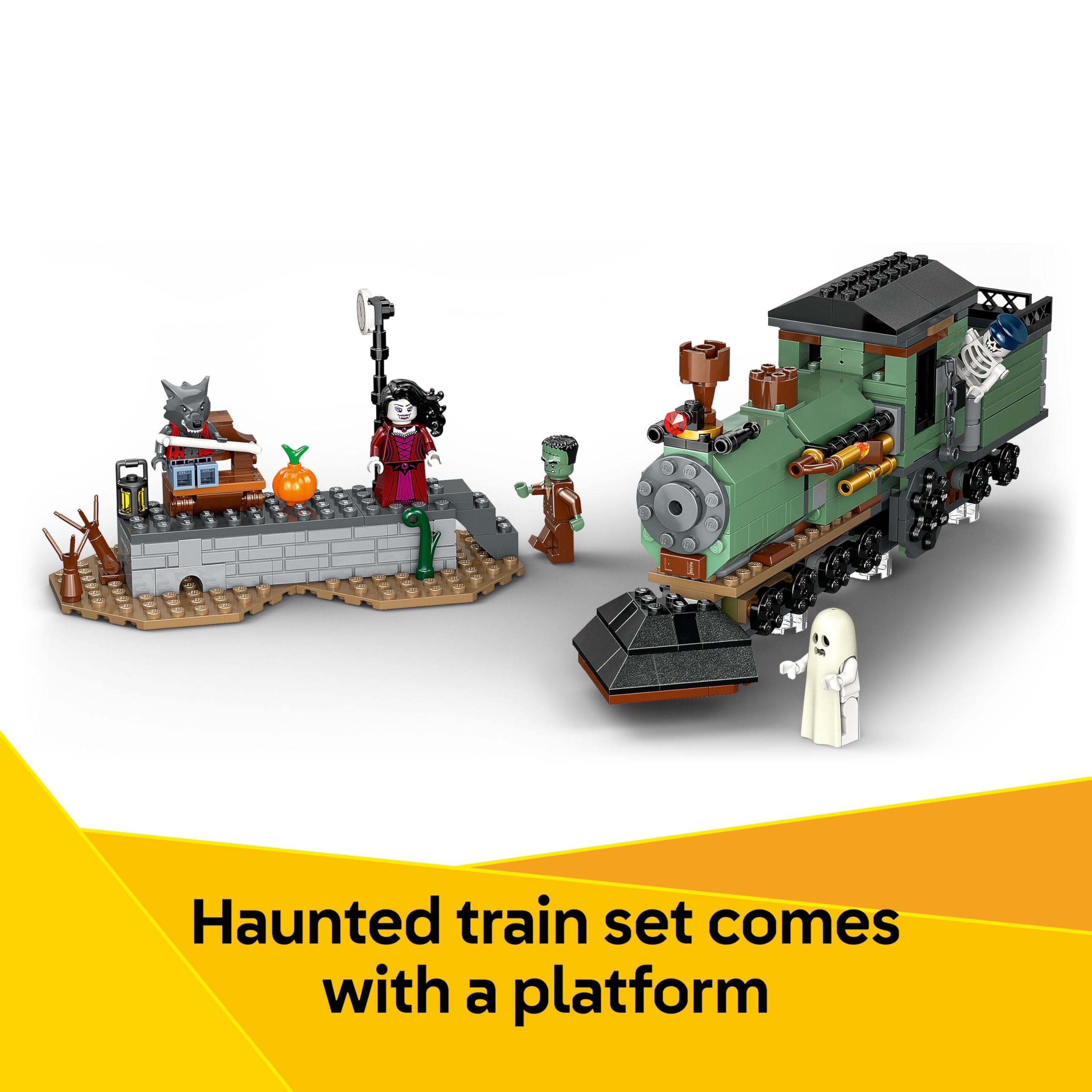 LEGO Creator 3in1 Haunted Mansion 31167 Building Set | Ages 9+ | 5 Minifigures 5