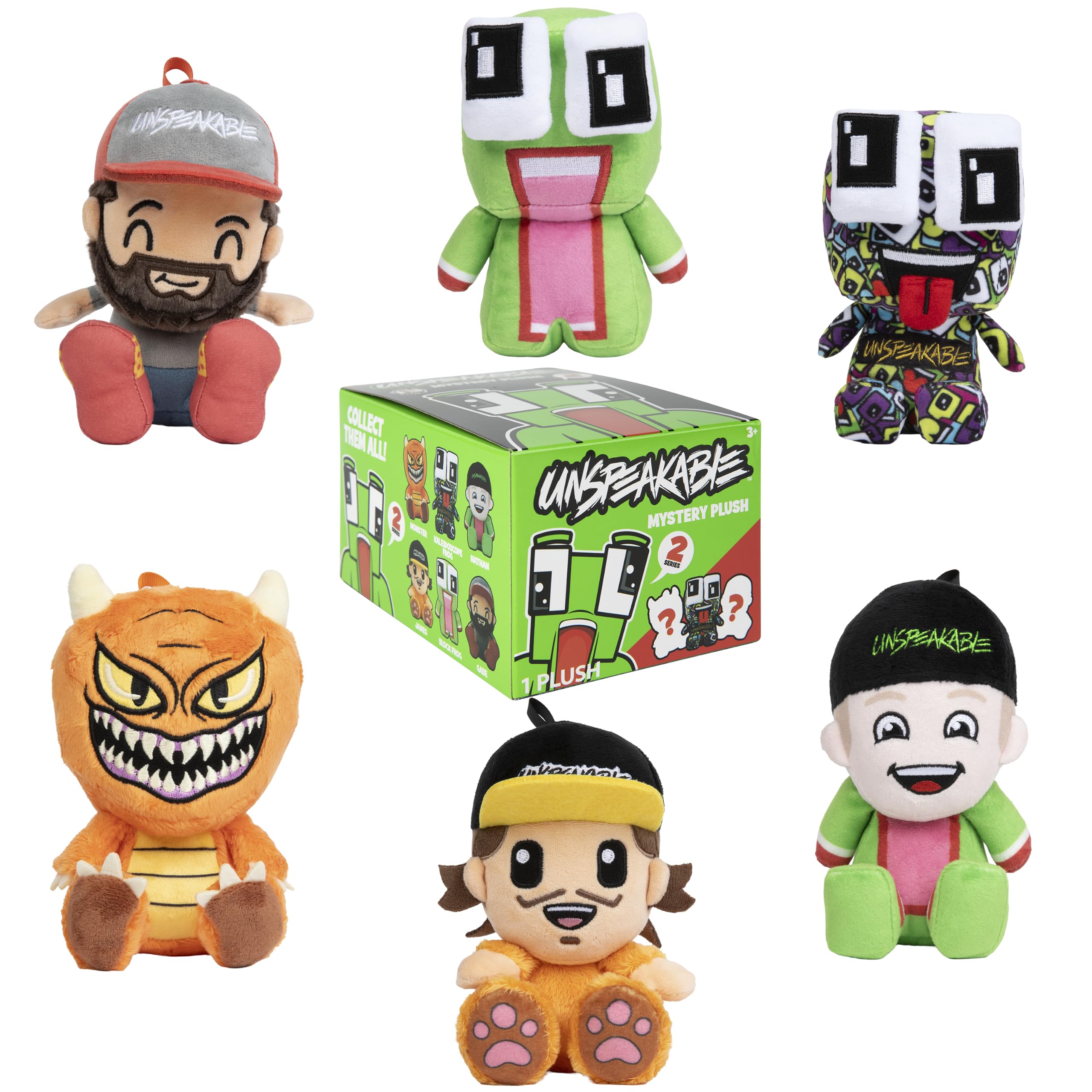Unspeakable Series 2 Mini Plush Mystery Pack - Collectible Stuffed Toy | Ages 3+ 1