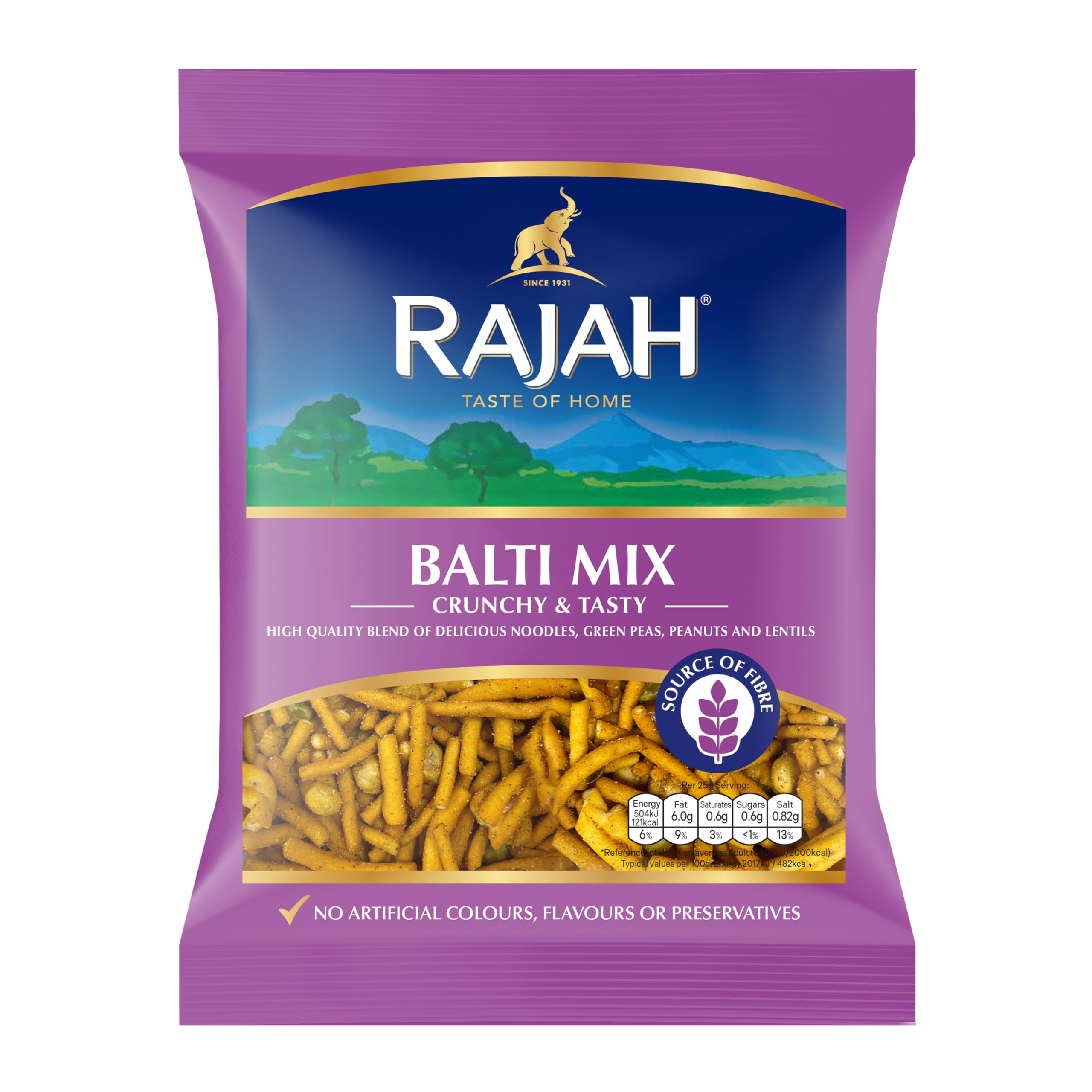 Rajah Balti Mix - Authentic Spicy & Crunchy Snack Mix | 200g 1