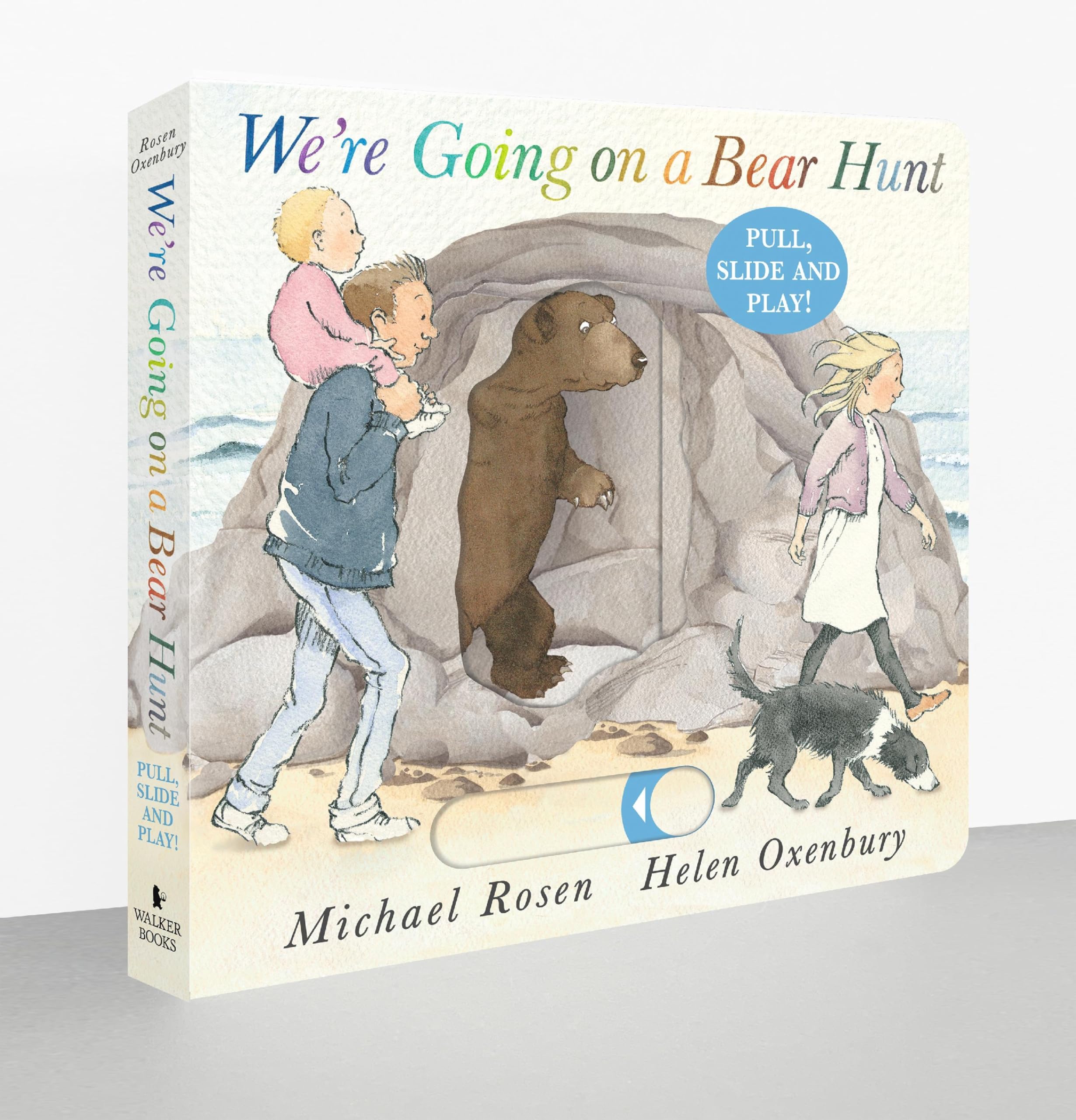 We're Going on a Bear Hunt: Pull, Slide and Play! Interactive Board Book by WALKER BOOKS
