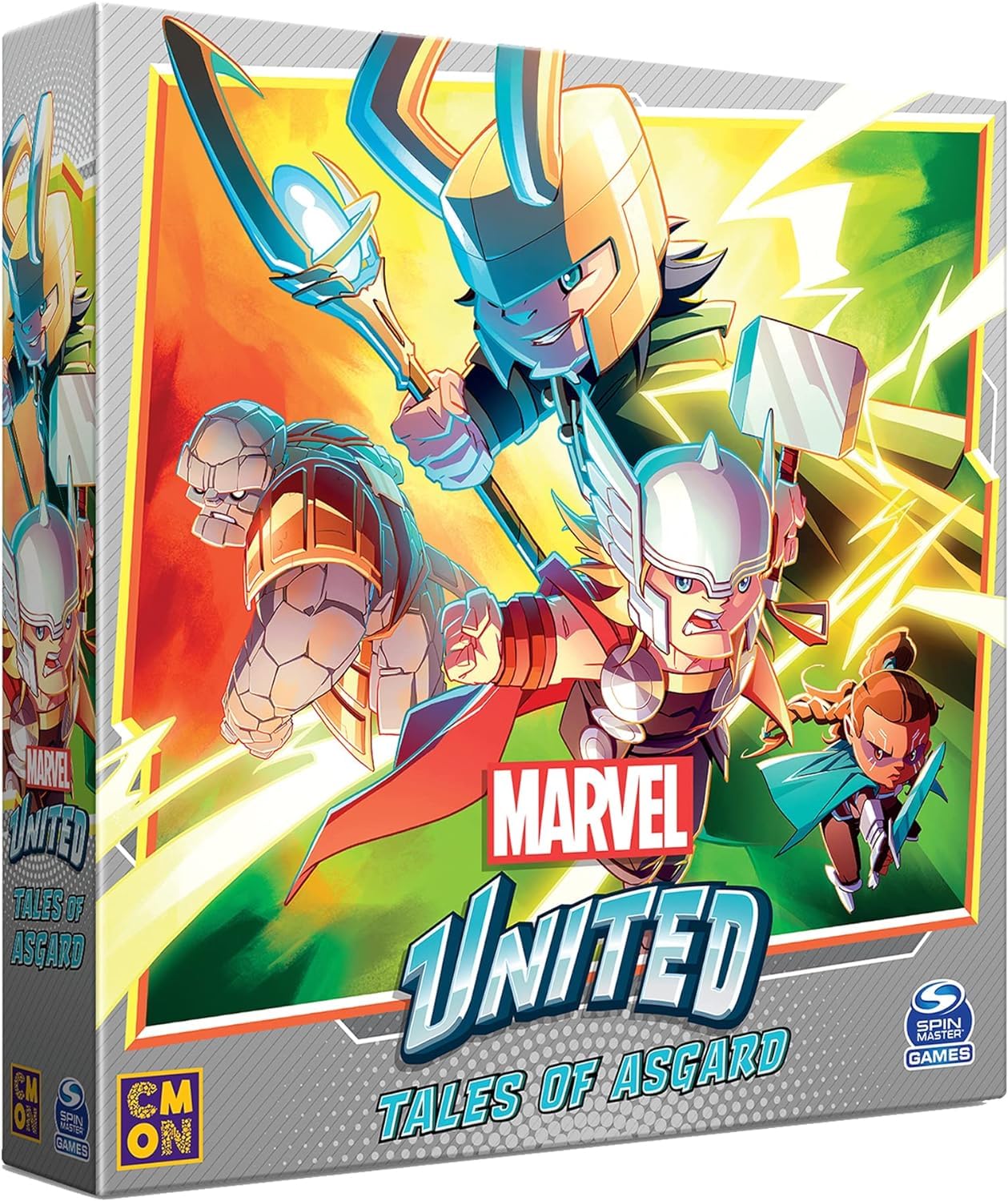 CMON Marvel United: Tales of Asgard Expansion – Kooperatives Brettspiel für 1–4 Spieler