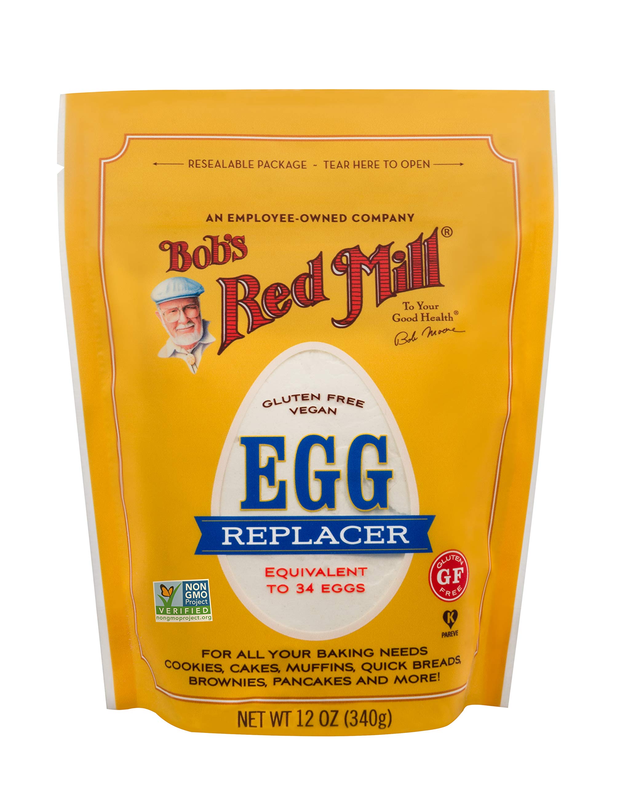 Bob's Red Mill Gluten Free Vegan Egg Replacer, Non-GMO, 340g