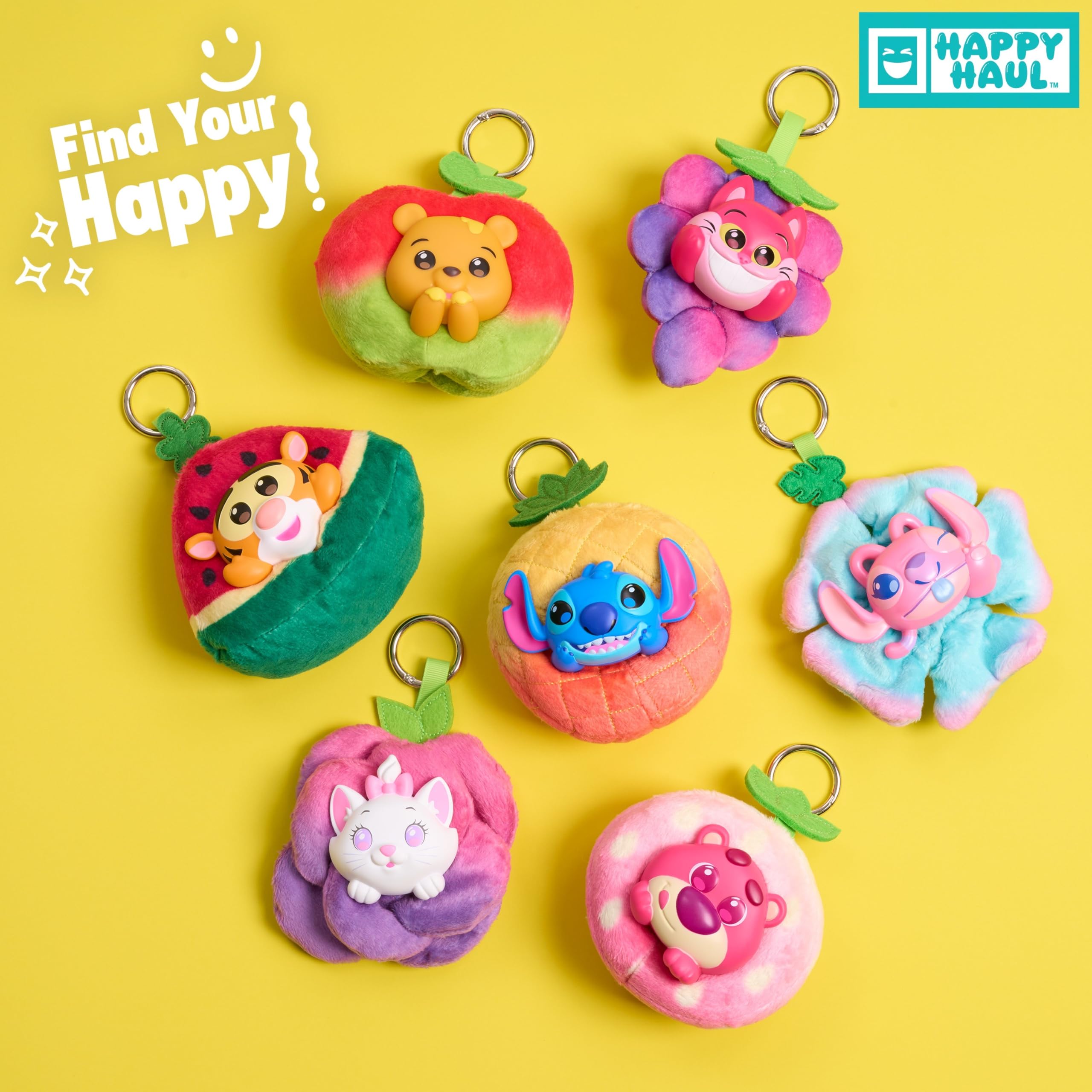 Just Play HAPPY HAUL Disney Scents of Style Clip-On Blind Box Plush | 11 cm | Ages 8+ 4