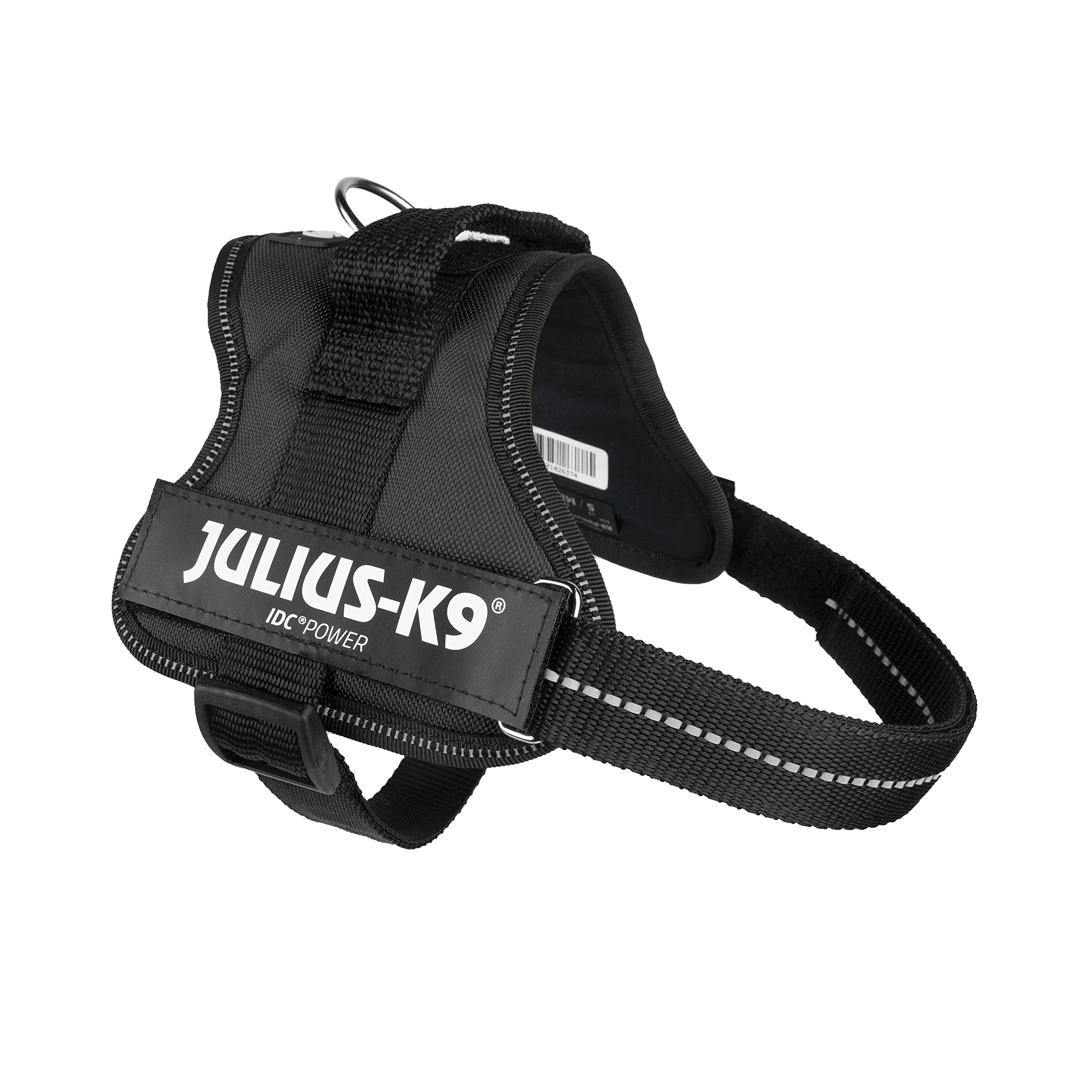 Julius-K9 Powerharness Vest Harness - Size S/Mini, Black | 49-67 cm Chest