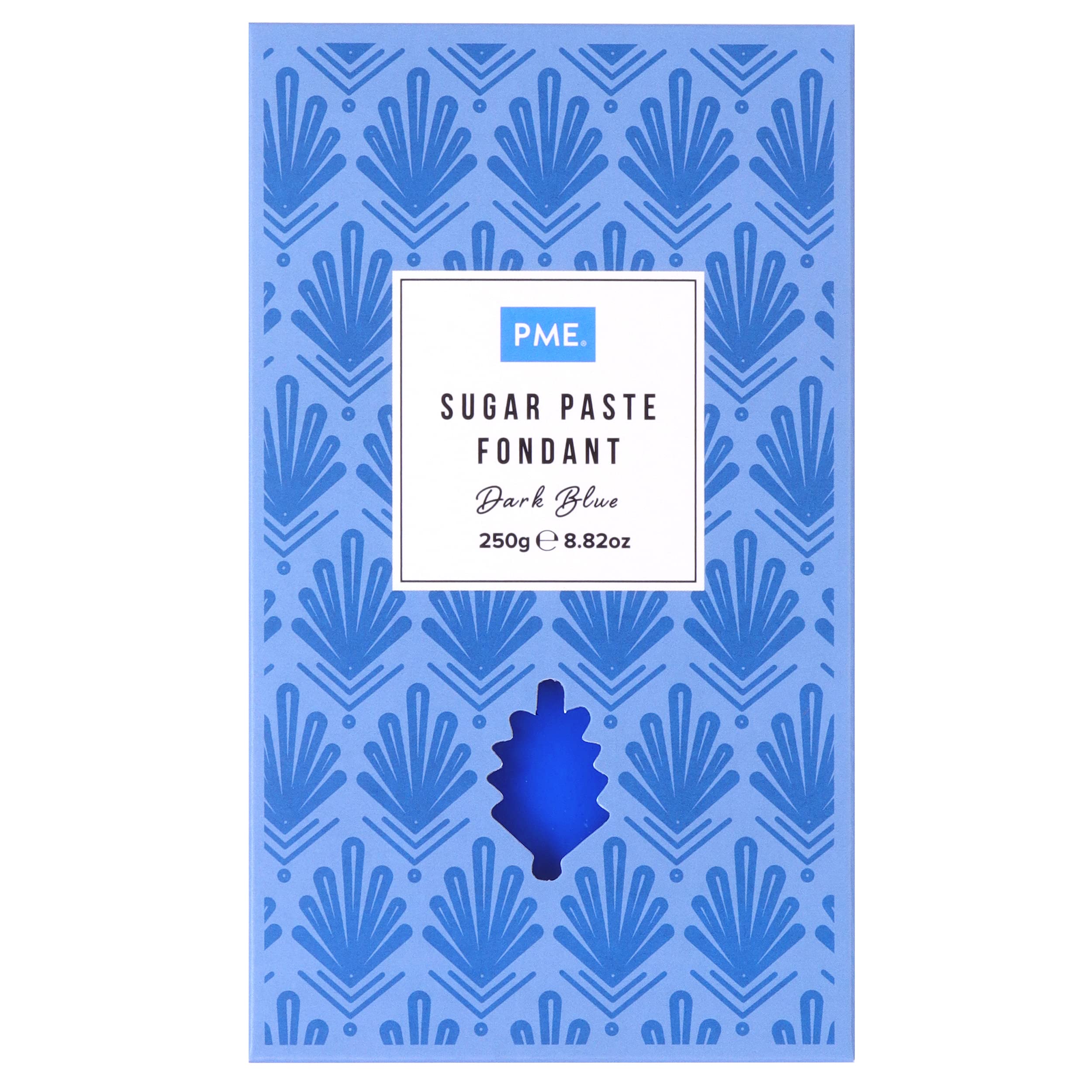 PME Sugar Paste Fondant - Dark Blue | 250g | Thermo-Tech Ready-to-Roll
