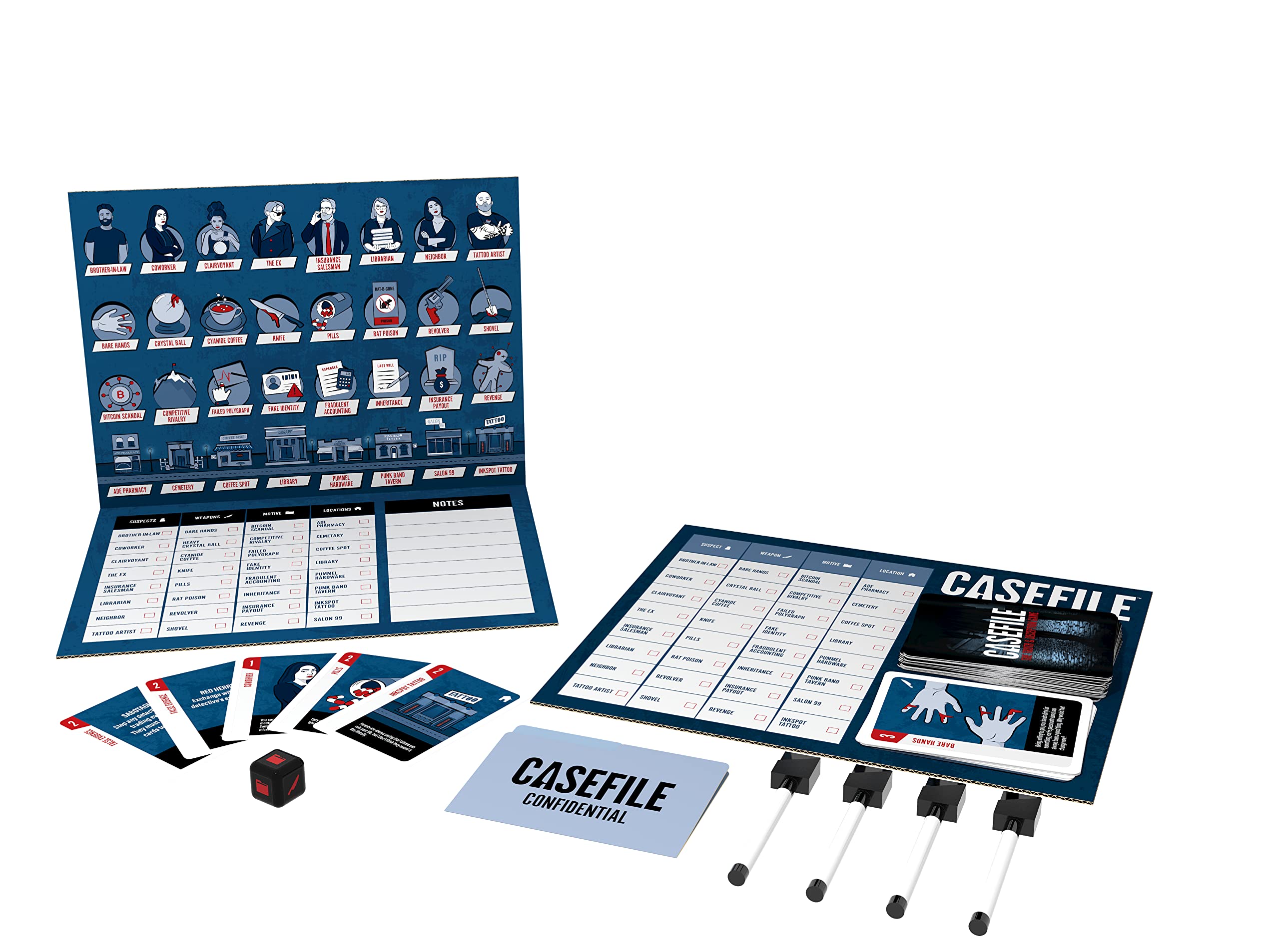 Goliath Games Casefile: Truth & Deception Board Game 9