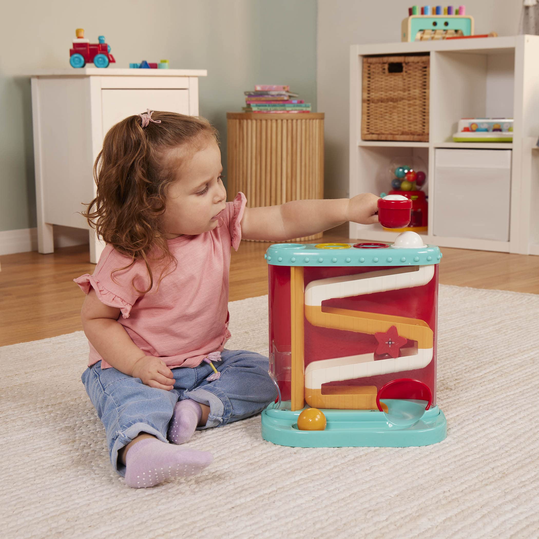Battat Pound-a-Ball Toy - Ball Maze for Babies | Fine Motor Skill Development | Ages 12+ Months