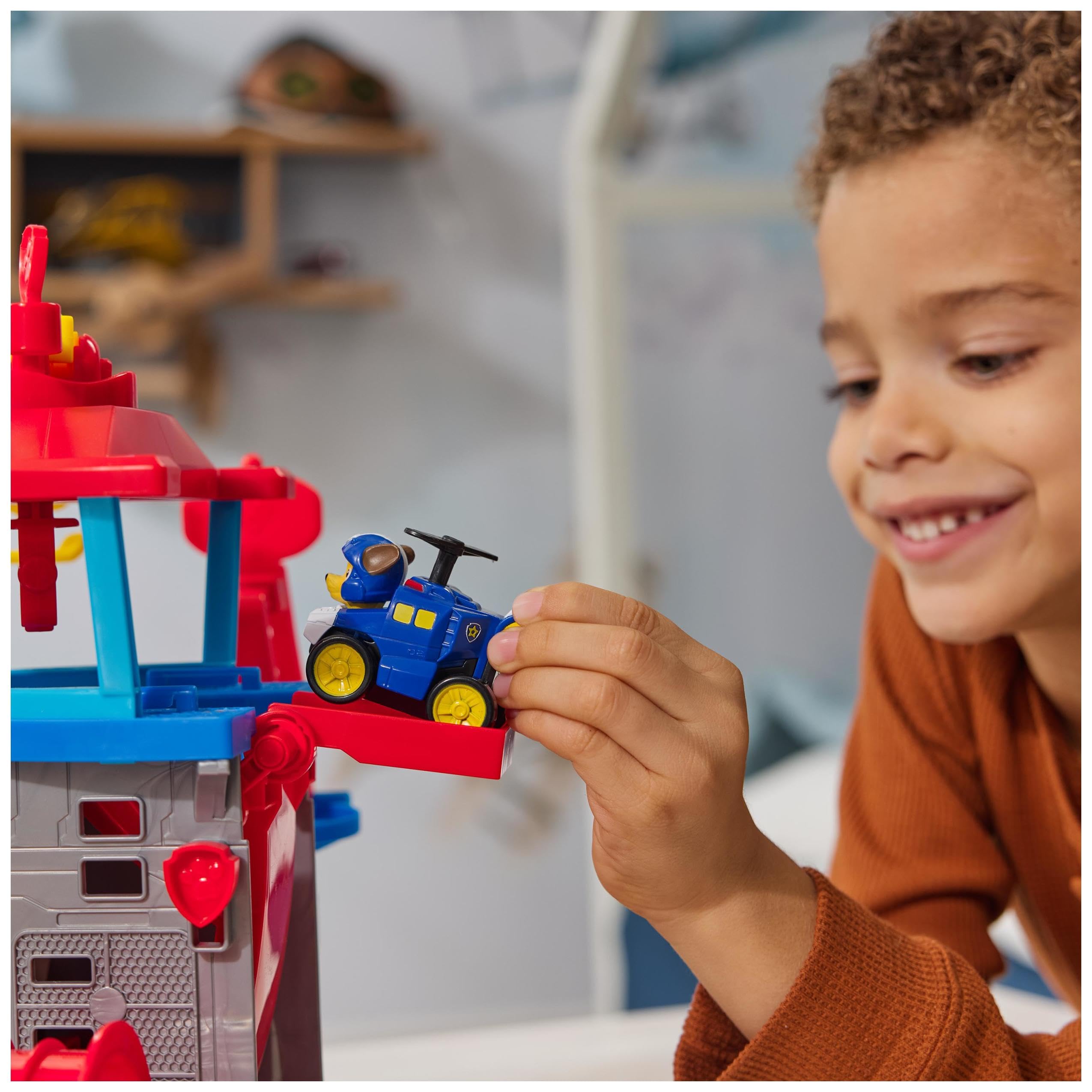 Paw Patrol Air Rescue Pup Squad Adventure Bay Airport Playset with Chase | Over 30cm Tall 3