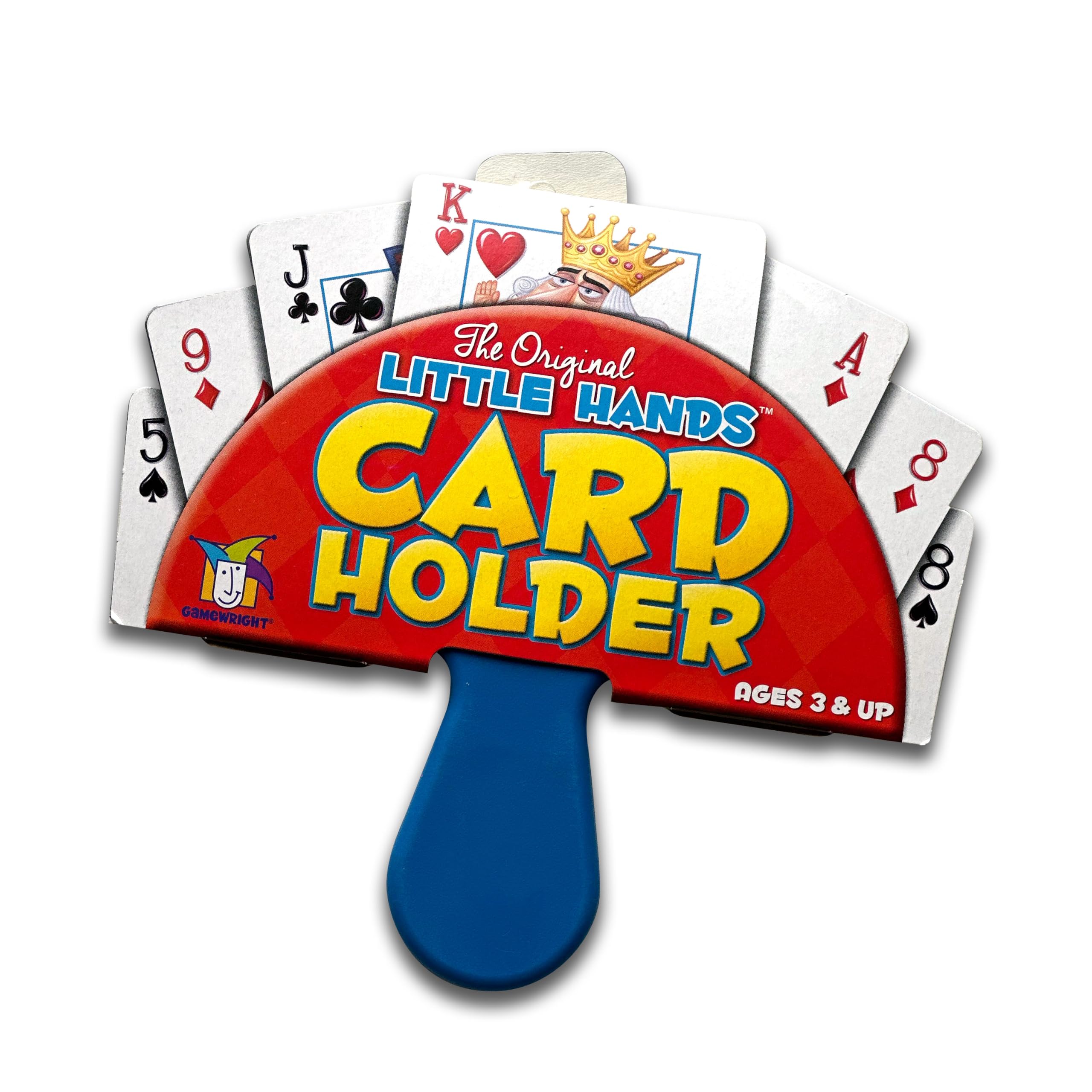 Gamewright Little Hands Card Holder - Ages 3+ | Plastic | Multicolor 1
