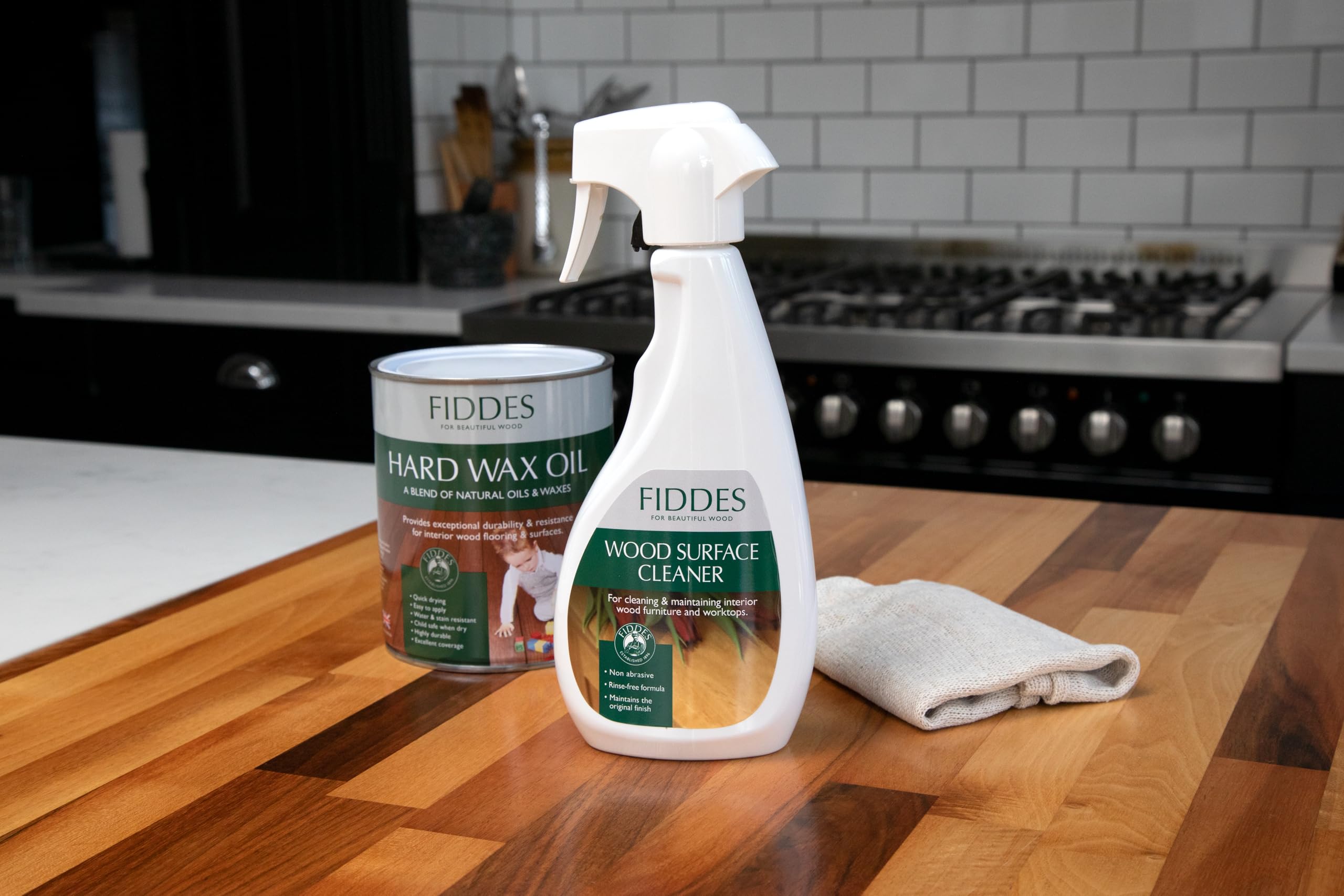 Fiddes & Son Ltd Wood Surface Cleaner - Rinse Free Formula | Pine Scent | 500ml 2