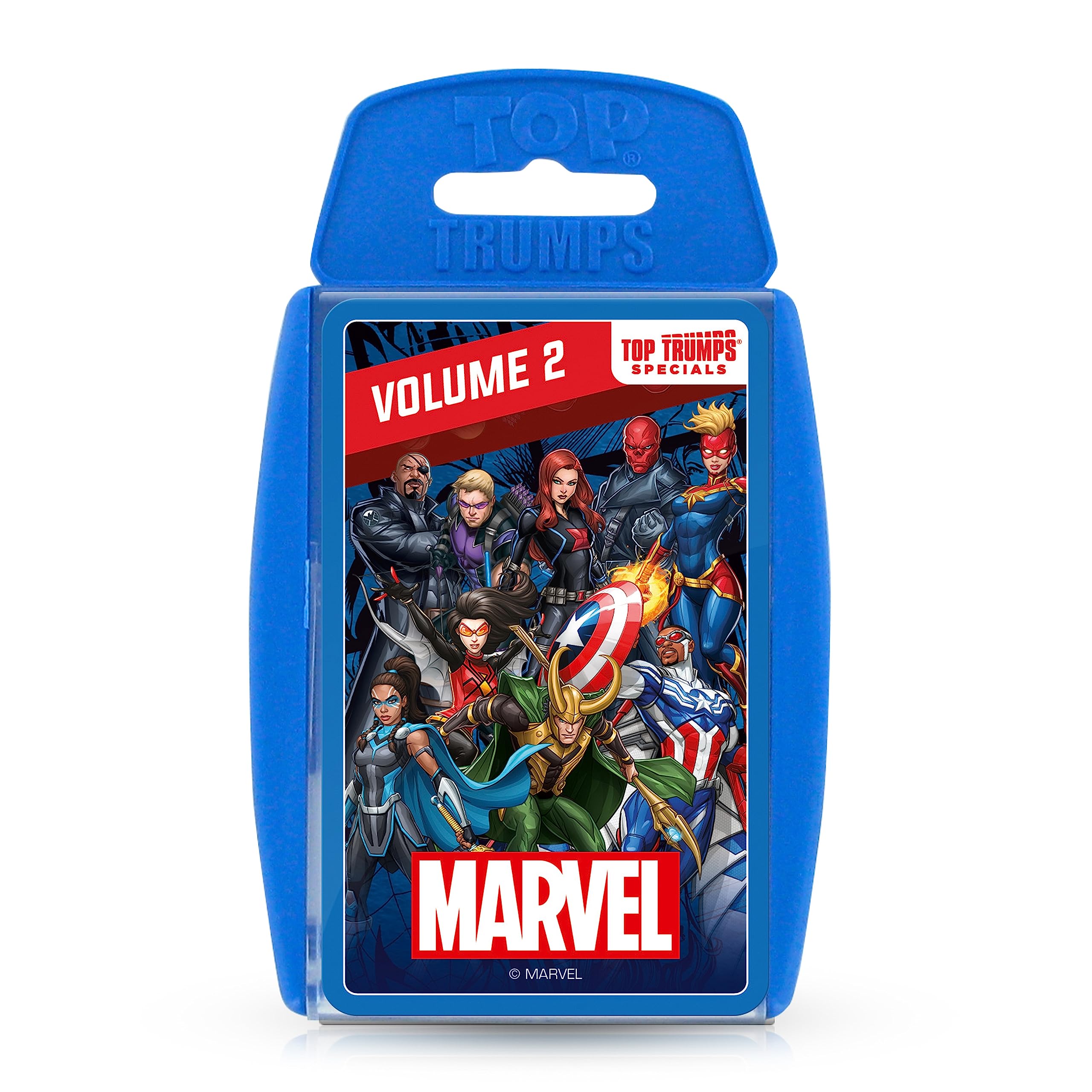 Top Trumps Marvel Universe 2 Card Game - Features Sam Wilson as Captain America | 30 Cards | Unisex Children 1
