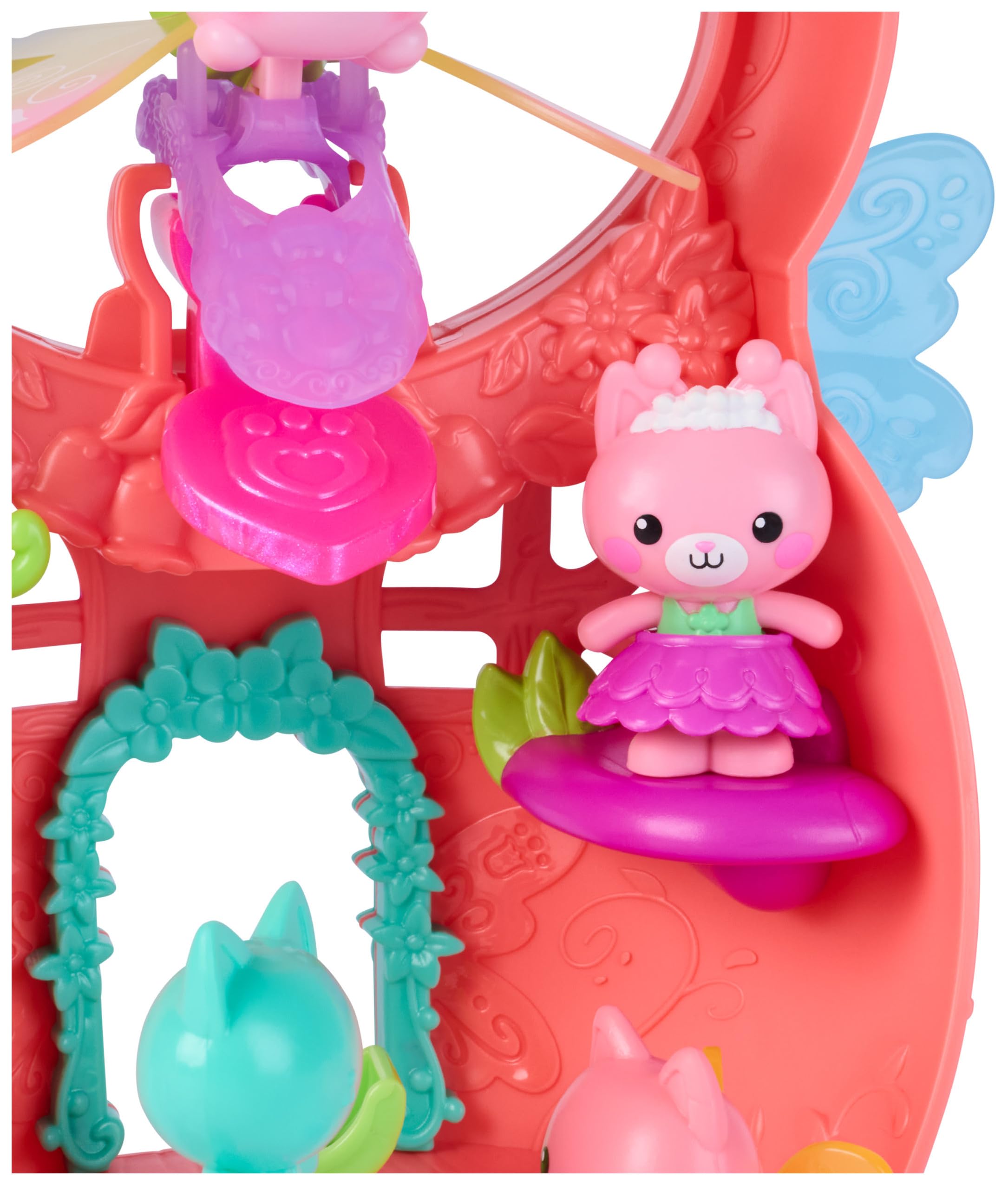 DREAMWORKS GABBY'S DOLLHOUSE Kitty Fairy’s Flutter-riffic Playset with 12 Pieces | Ages 3-6 5