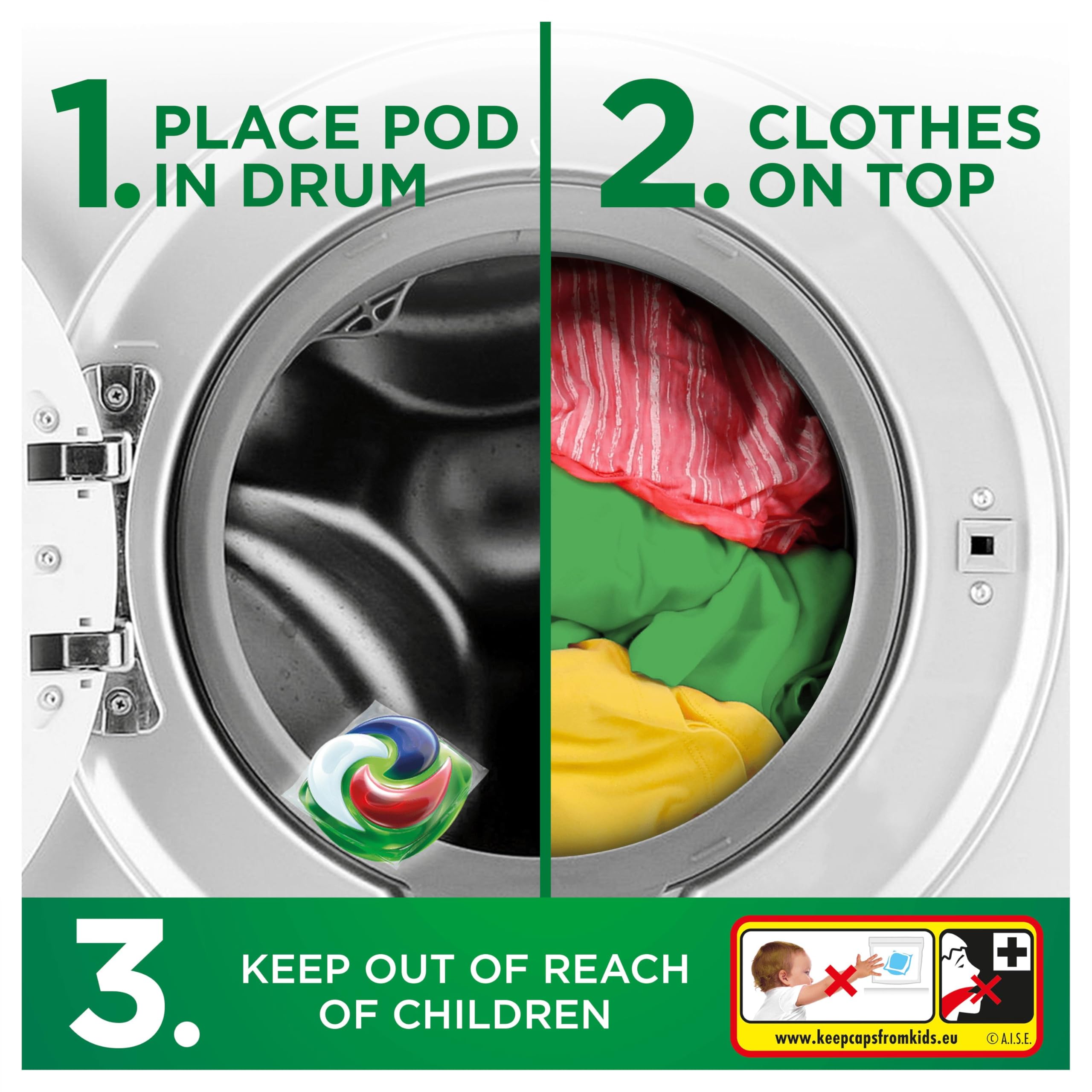 Ariel Platinum PODS Washing Liquid Laundry Detergent Capsules, 60 Washes 6