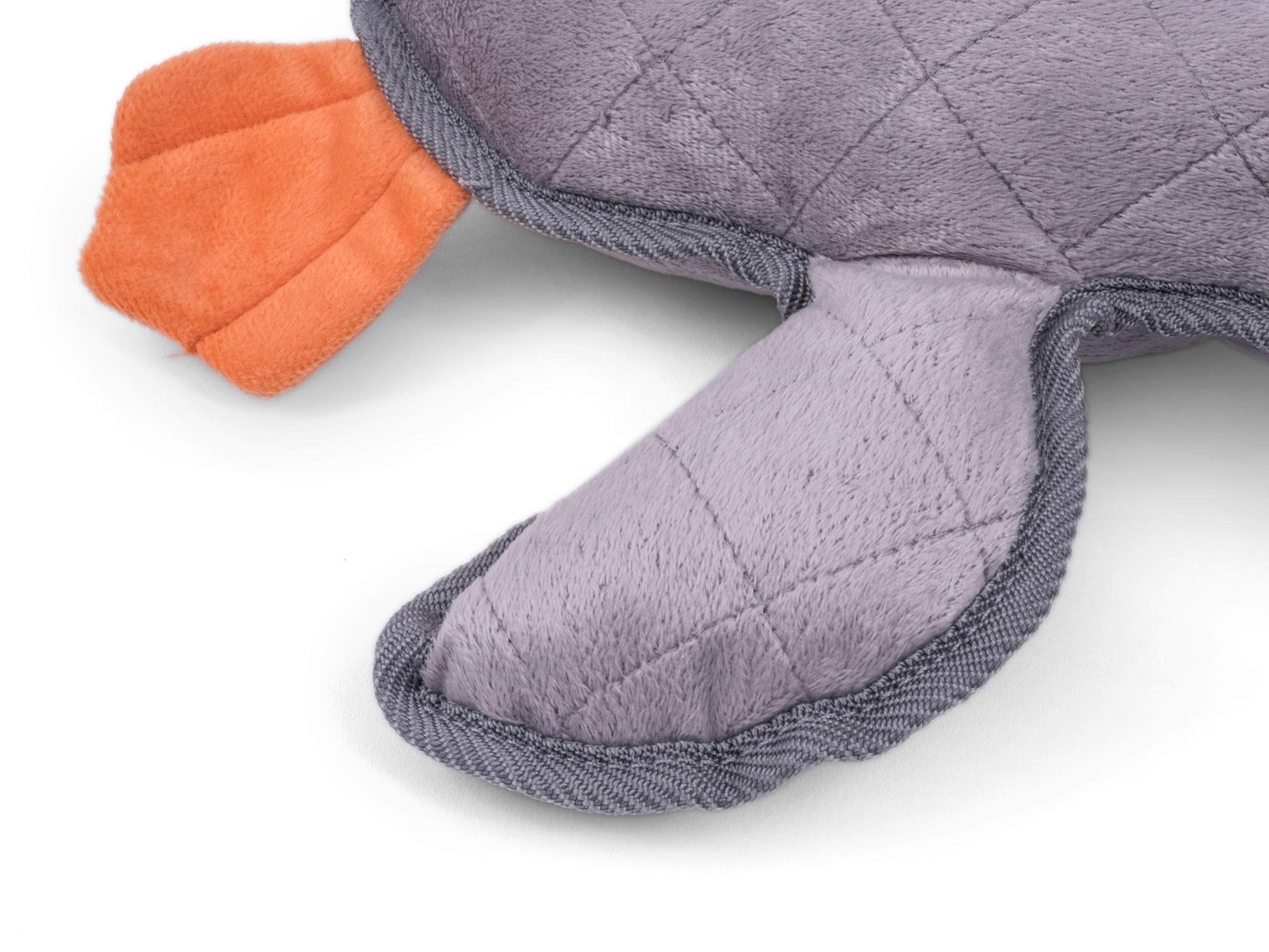 Petface Tough Duck Plush Dog Toy - 48 cm | Durable Nylon Construction | Squeaker Included 3