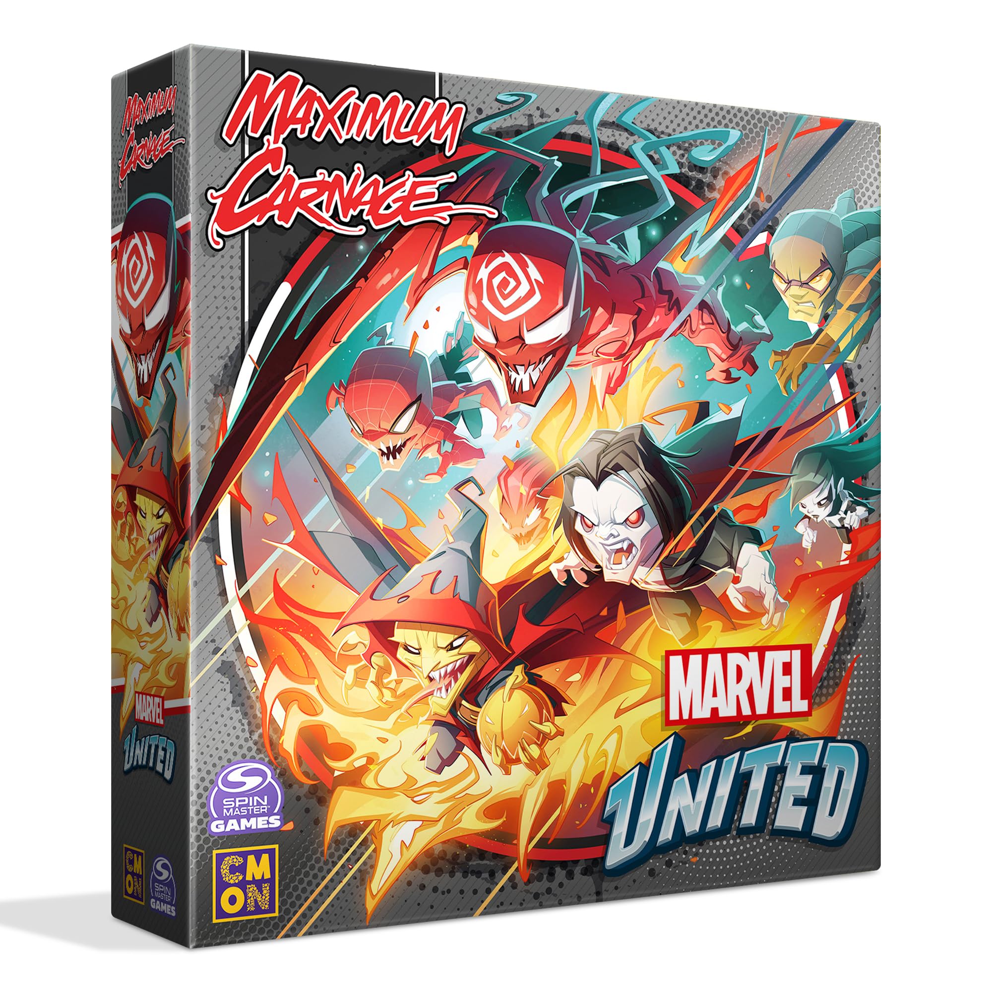 CMON Marvel United: Maximum Carnage Erweiterung – Strategie-Brettspiel mit Miniaturen 4