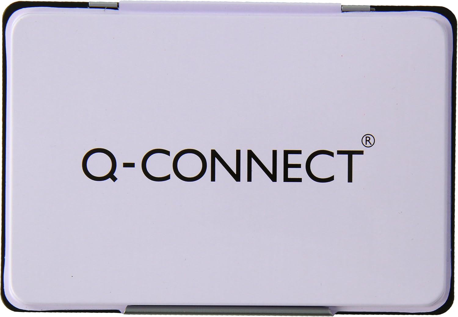 Q-Connect KF15440 Large Stamp Pad Metal Case - Black 3