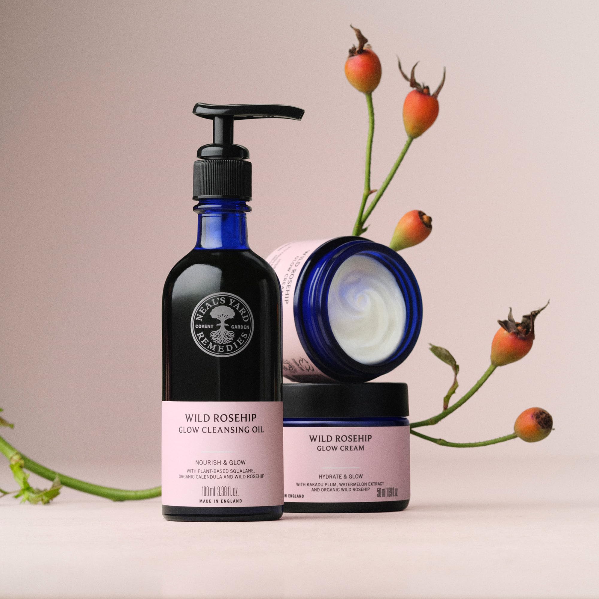Neal's Yard Remedies Wild Rosehip Glow Cleansing Oil - Removes Makeup & SPF | 100 ml 5