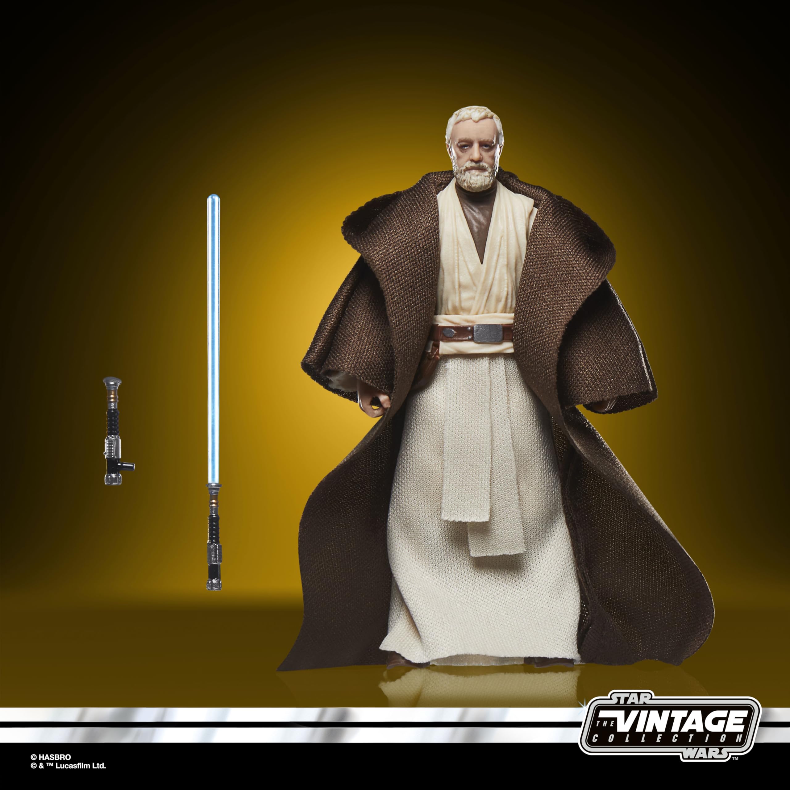 Star Wars The Vintage Collection Ben (Obi-Wan) Kenobi 3.75-inch Action Figure | Kenner-Inspired Packaging 9