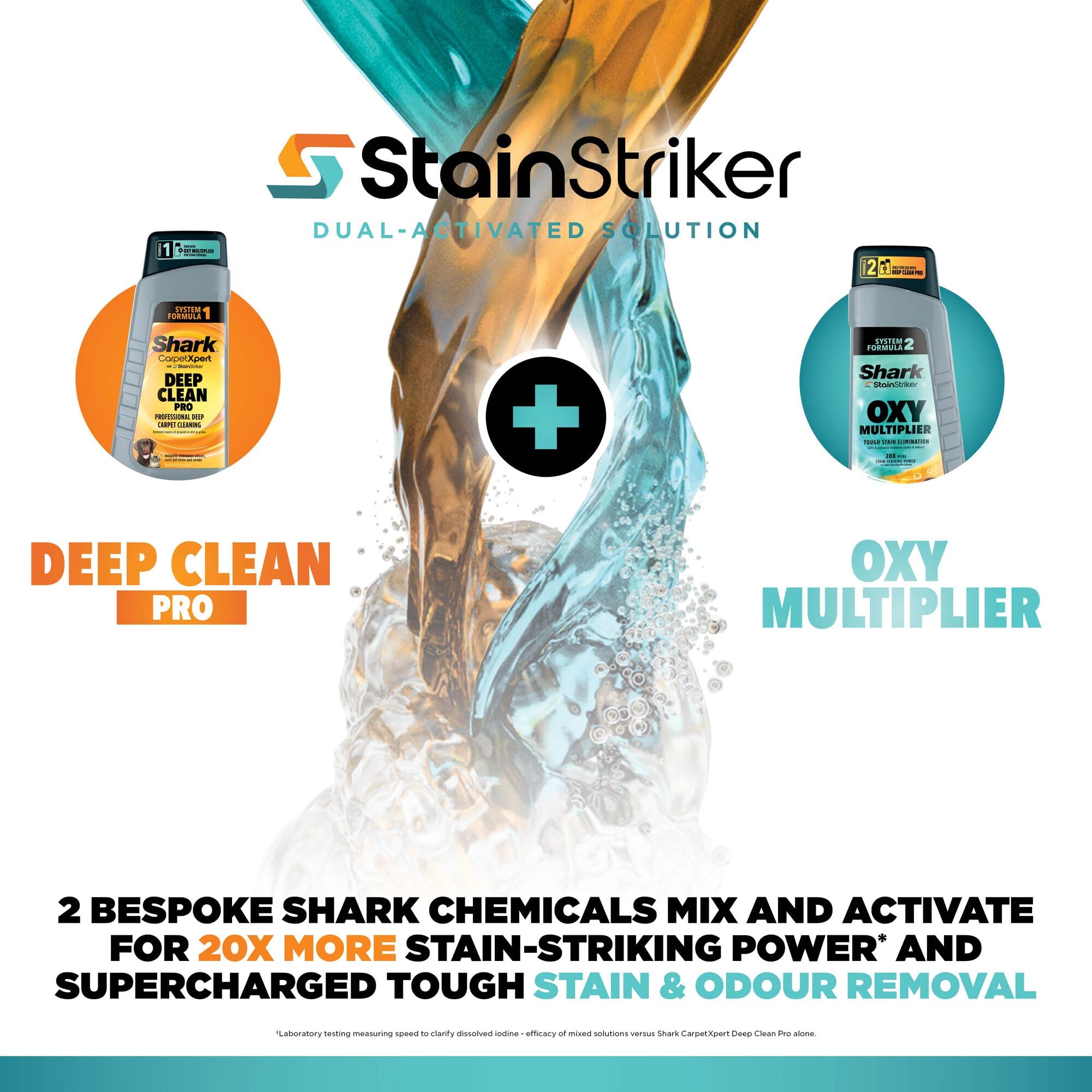 Shark StainStriker Oxy Multiplier Formula - 946ml Refill for Stubborn Stains & Odours 3