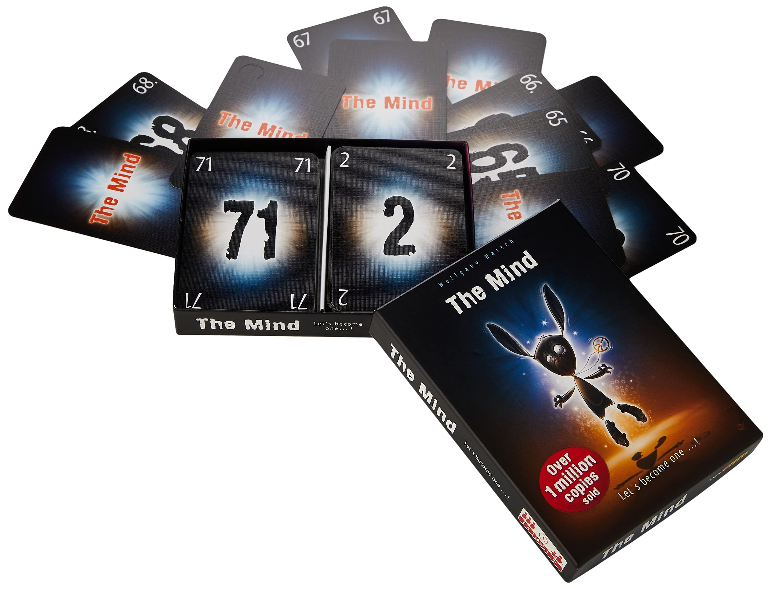 COILEDSPRING The Mind Card Game - Telepathic Cooperation | Ages 8+ | 2-4 Players | 20 Min Playtime 3