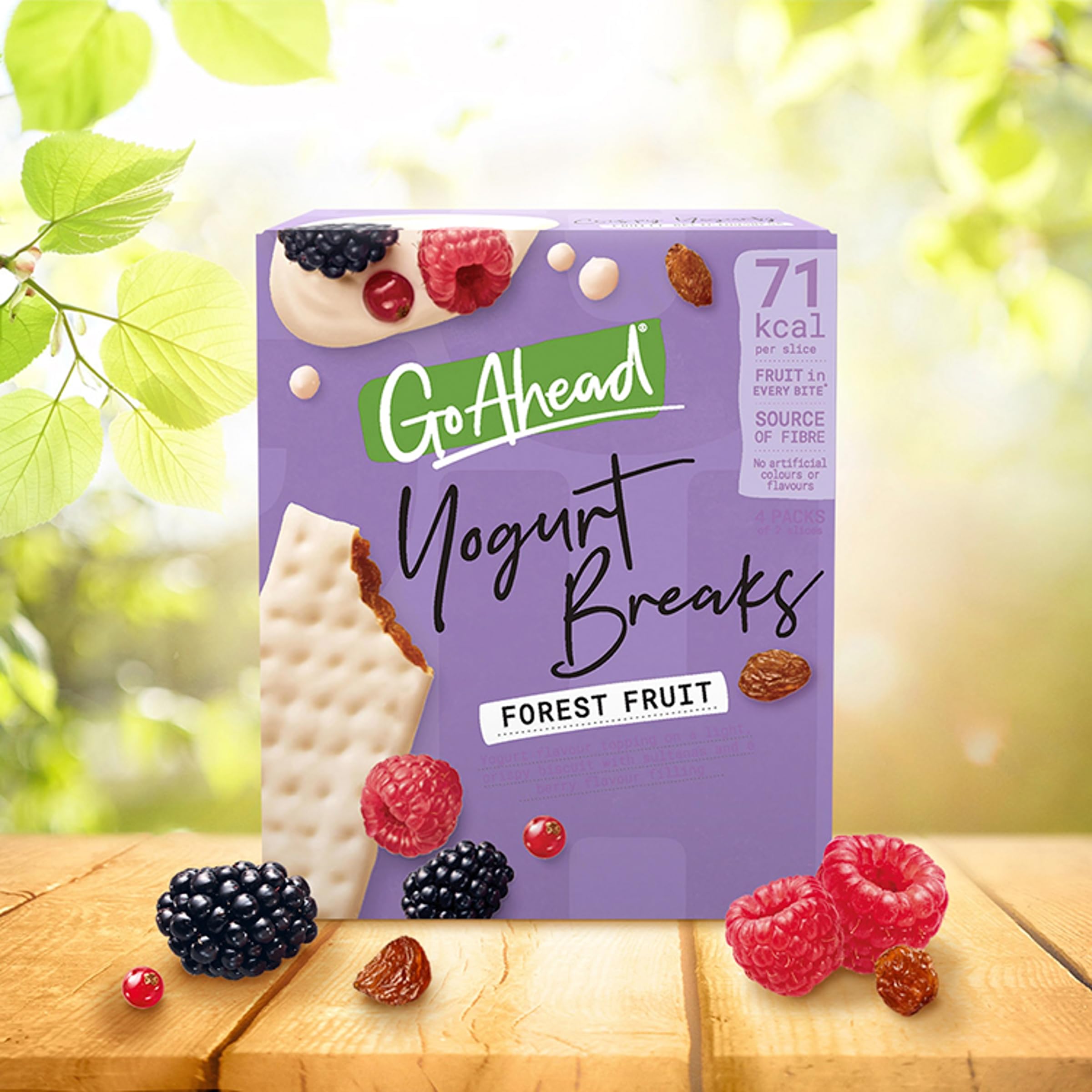 Go Ahead Waldfrucht-Joghurt-Breaks, 4 Riegel, 142 g 6