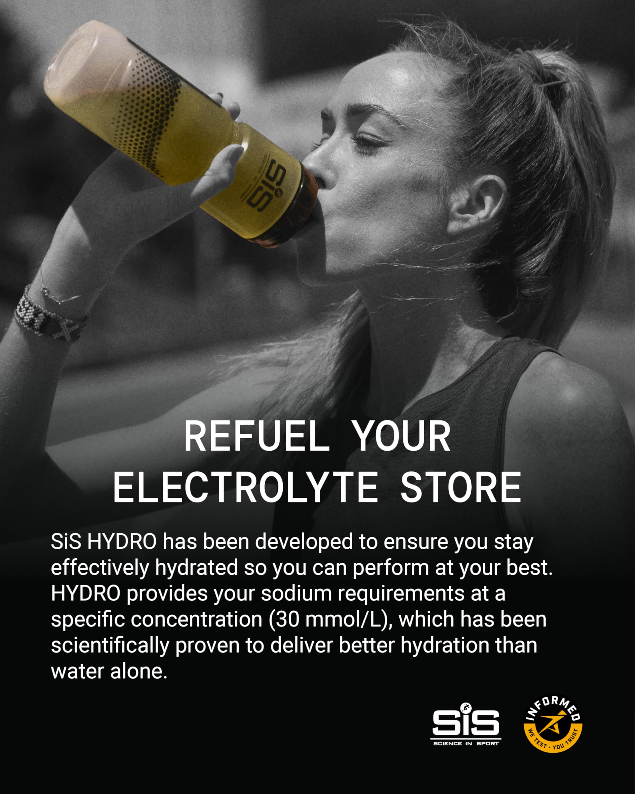 Science in Sport Hydro Electrolyte Tablets 160 pcs. Strawberry & Lime – Vegan & Gluten-Free 4