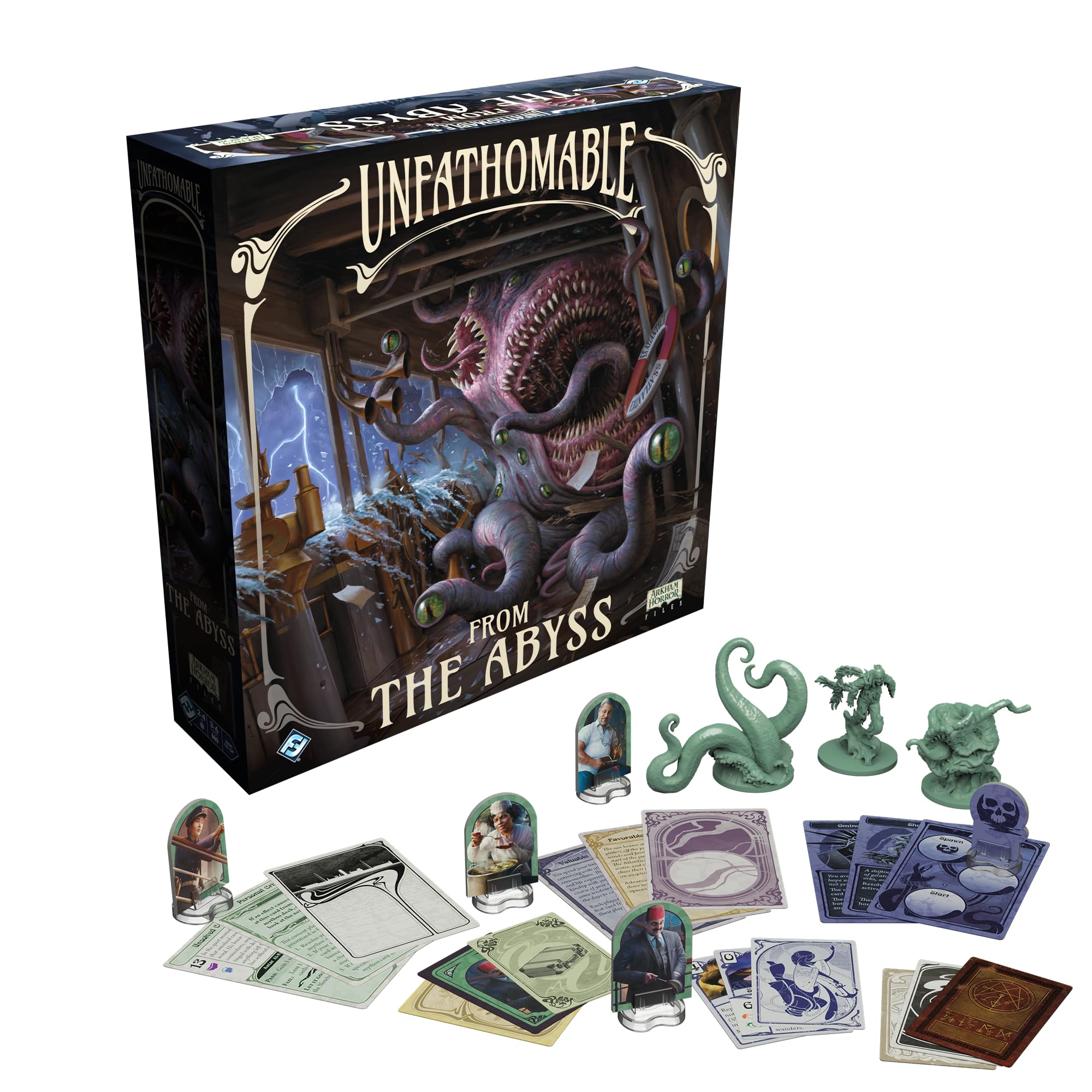 Fantasy Flight Games Unfathomable: From the Abyss Erweiterungsbrettspiel 6