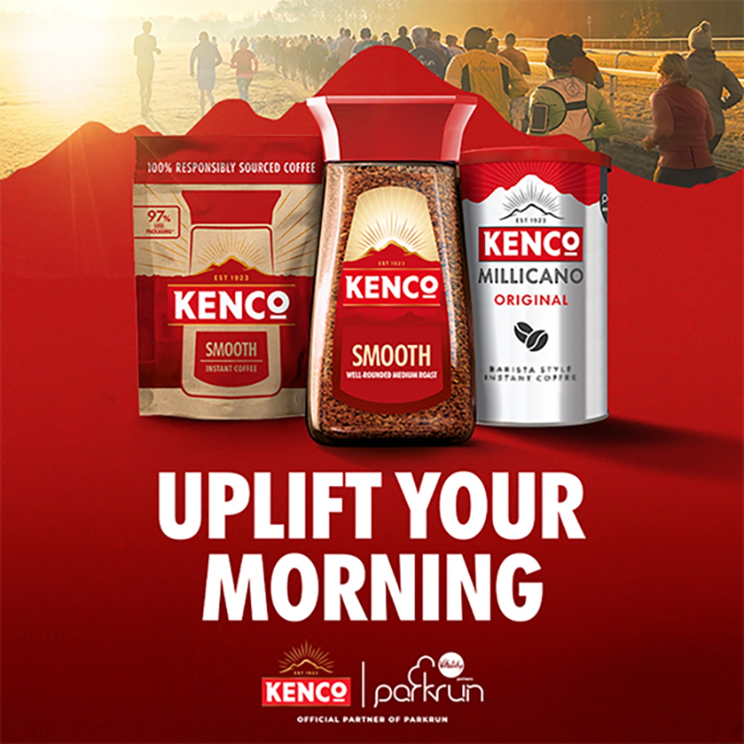 Kenco Iced Hot Creamy Latte Instant Coffee Sachets x40 (8 Sachets x 5 Packs)