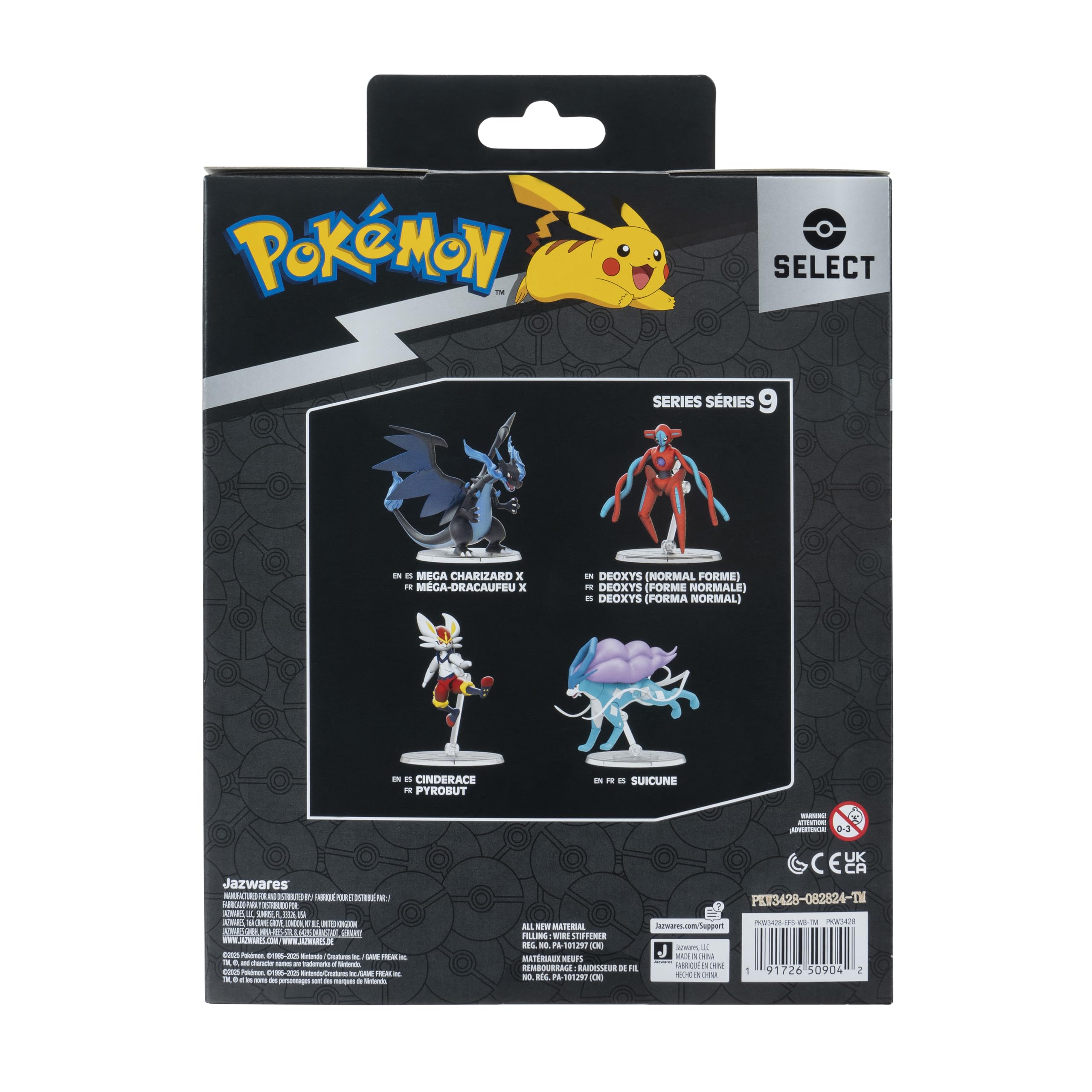 Pokémon Select Mega Charizard X Action Figure - 6-Inch, Super Articulated | Jazwares 7