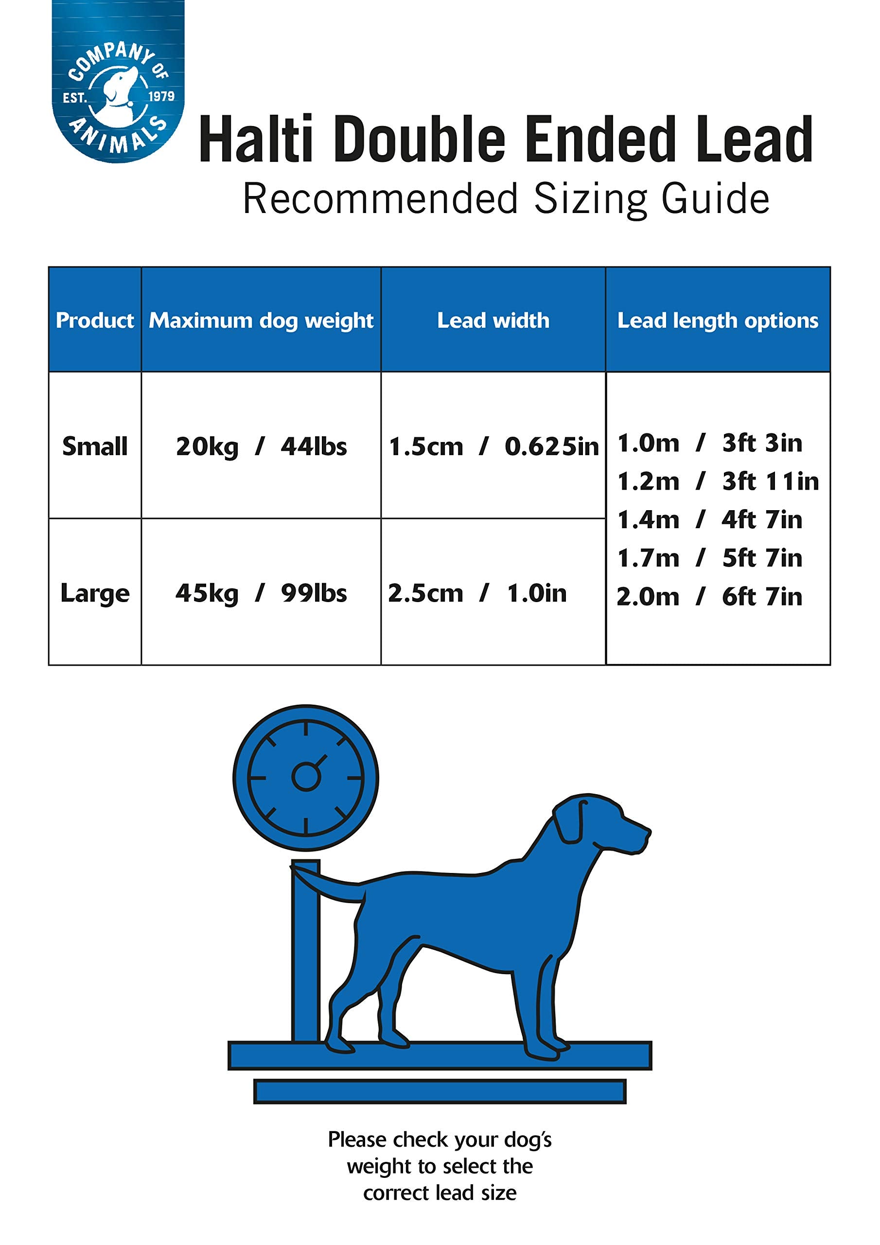 Halti Double-Ended Lead for Dogs - Hands Free Capable | Size Small (2m) | Purple 4
