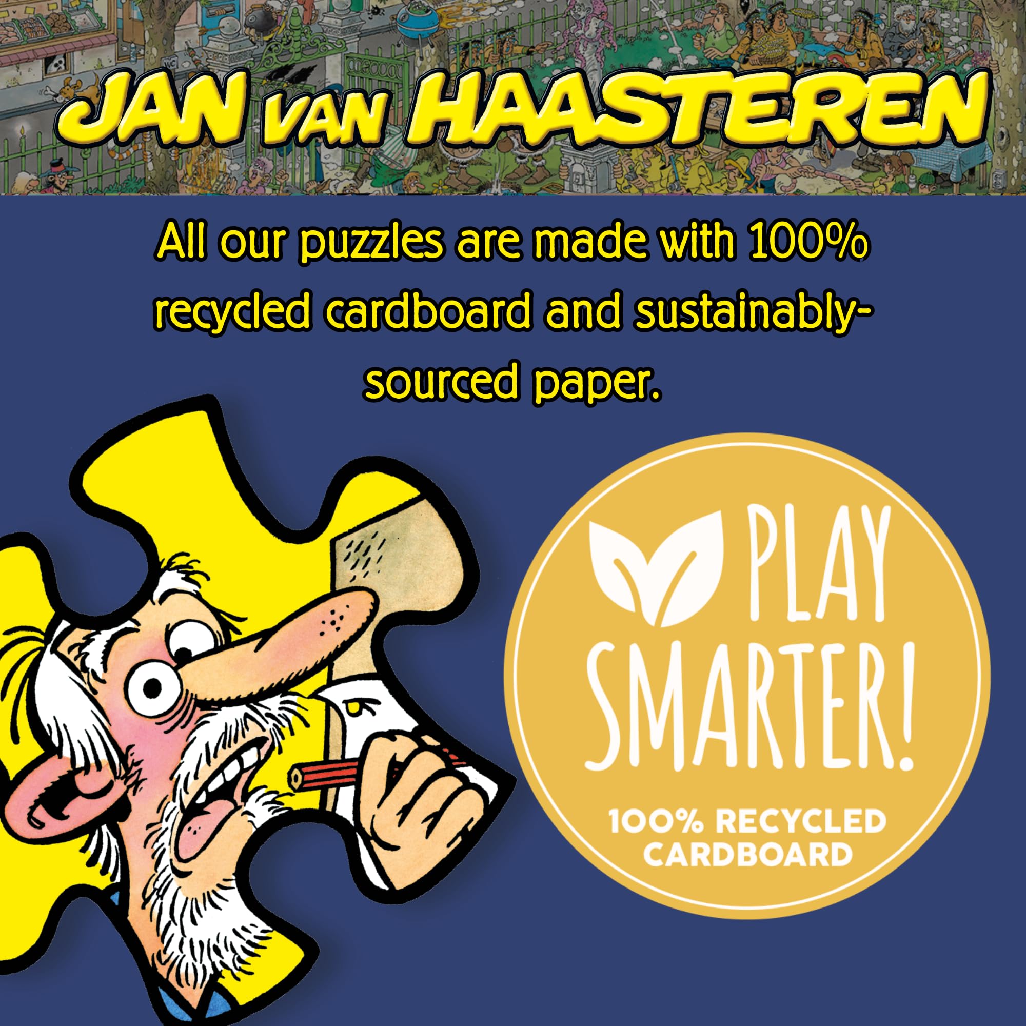 Jan van Haasteren BBQ Party! - 1000 Piece Jigsaw Puzzle | Adults 14+ | 68 x 49cm 4